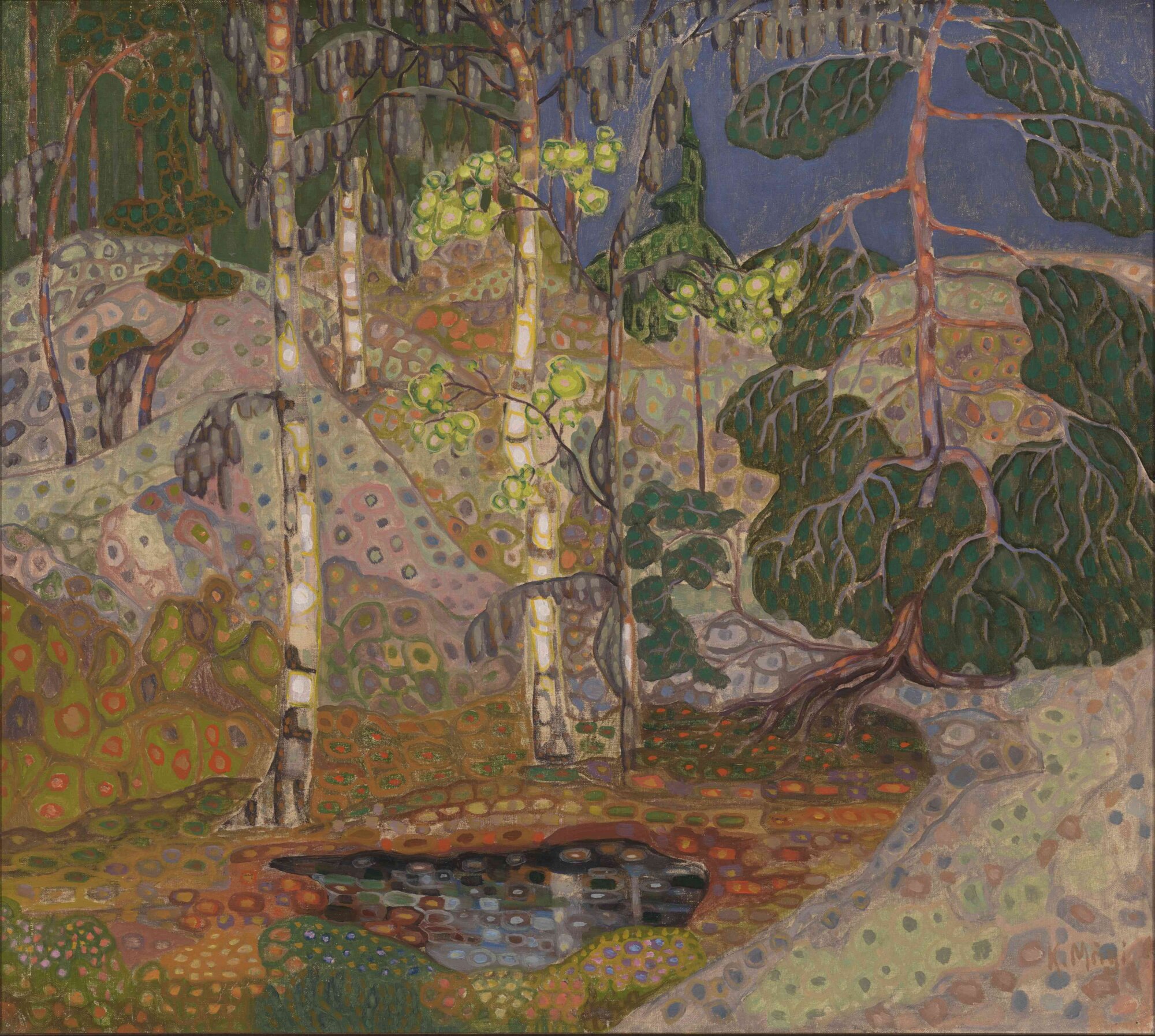 The Wick Culture - Konrad Mägi, Norwegian Landscape - Bog Landscape, 1908 - 1910. Courtesy of the Art Museum of Estonia (1)