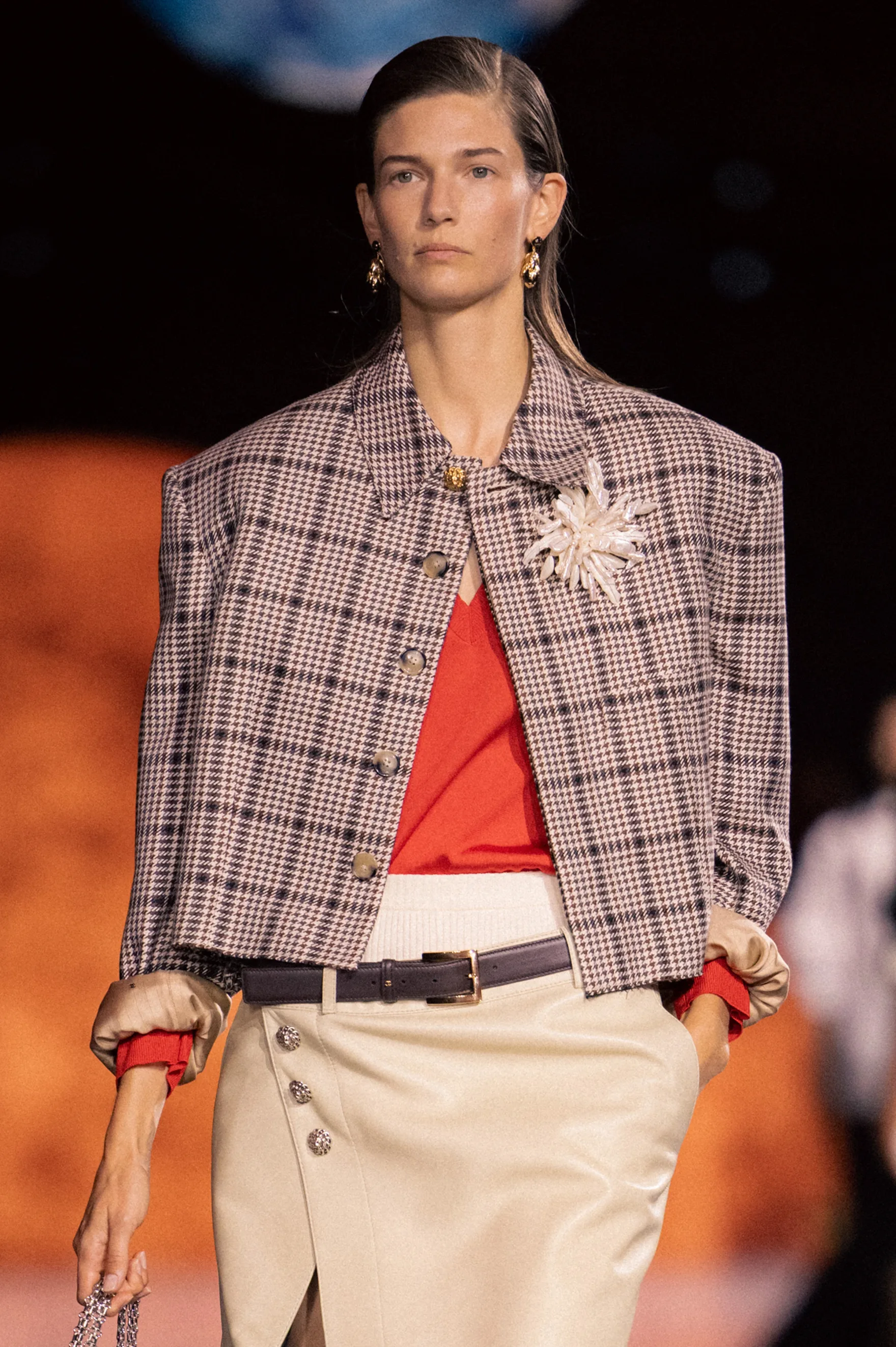 The Wick Culture - Spring Summer 2026 Jacket (Wool, Beige, Brown & Black) by Chanel
