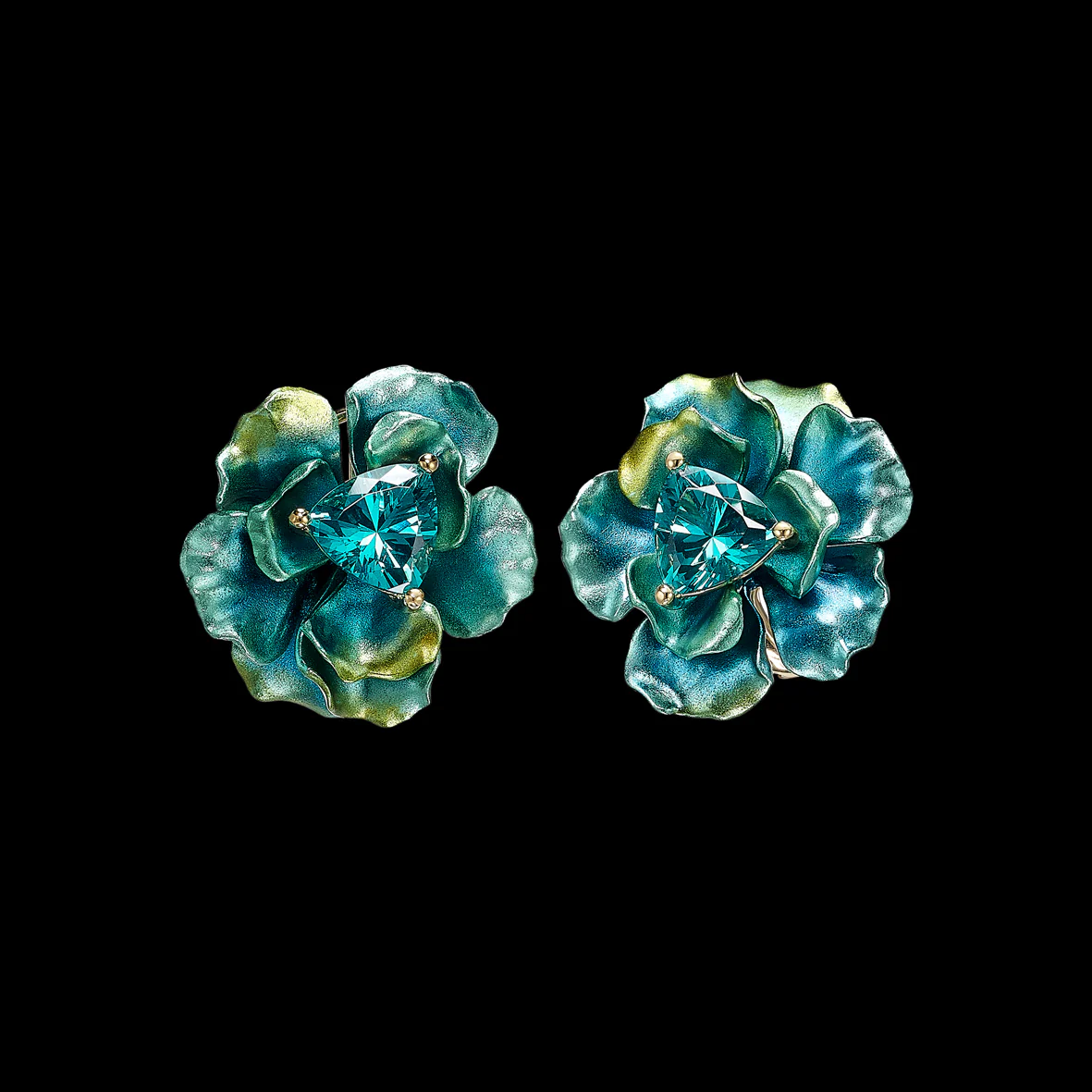 The Wick Culture - Aurora Rose Studs by Anabela Chan. Courtesy of Anabela Chan