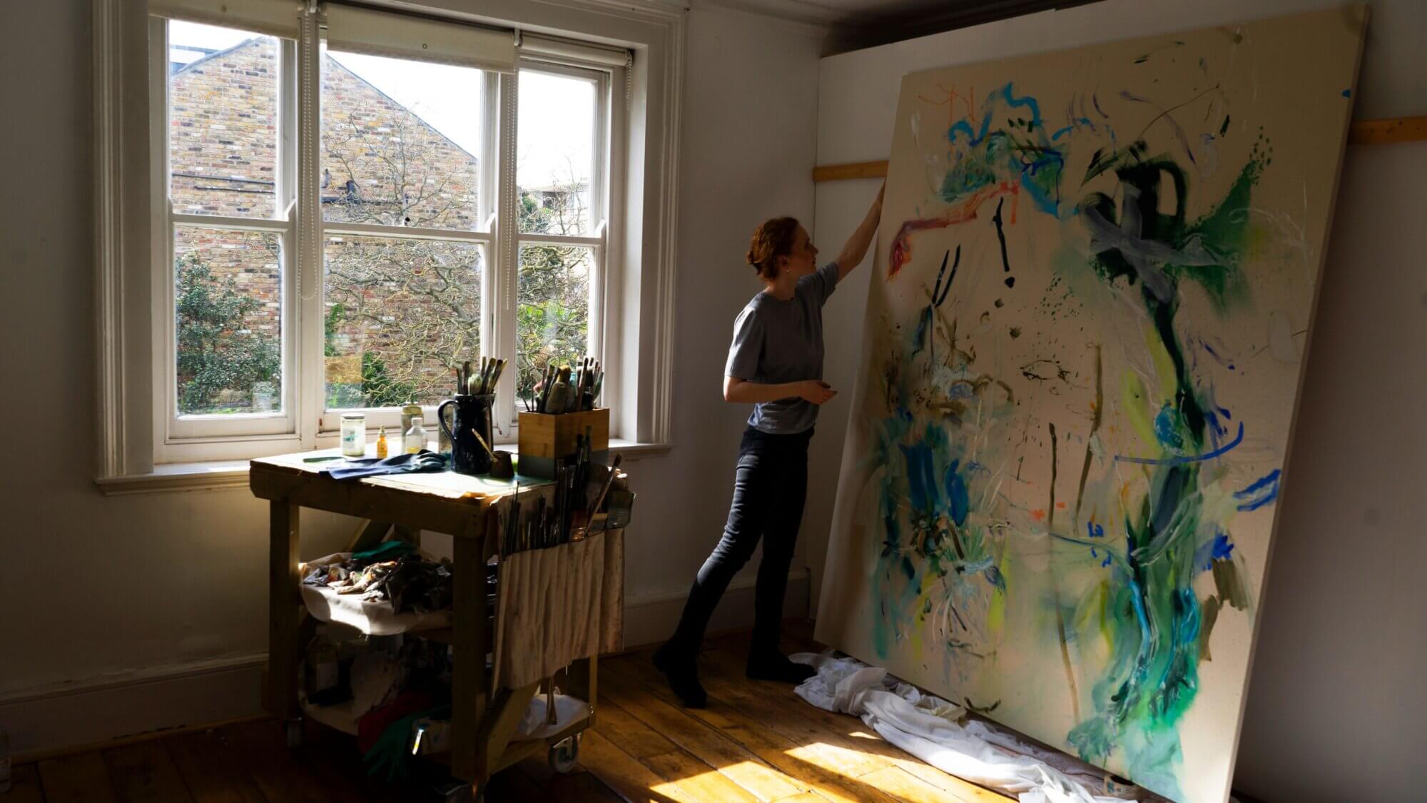 The Wick Culture - Araminta Blue in her studio