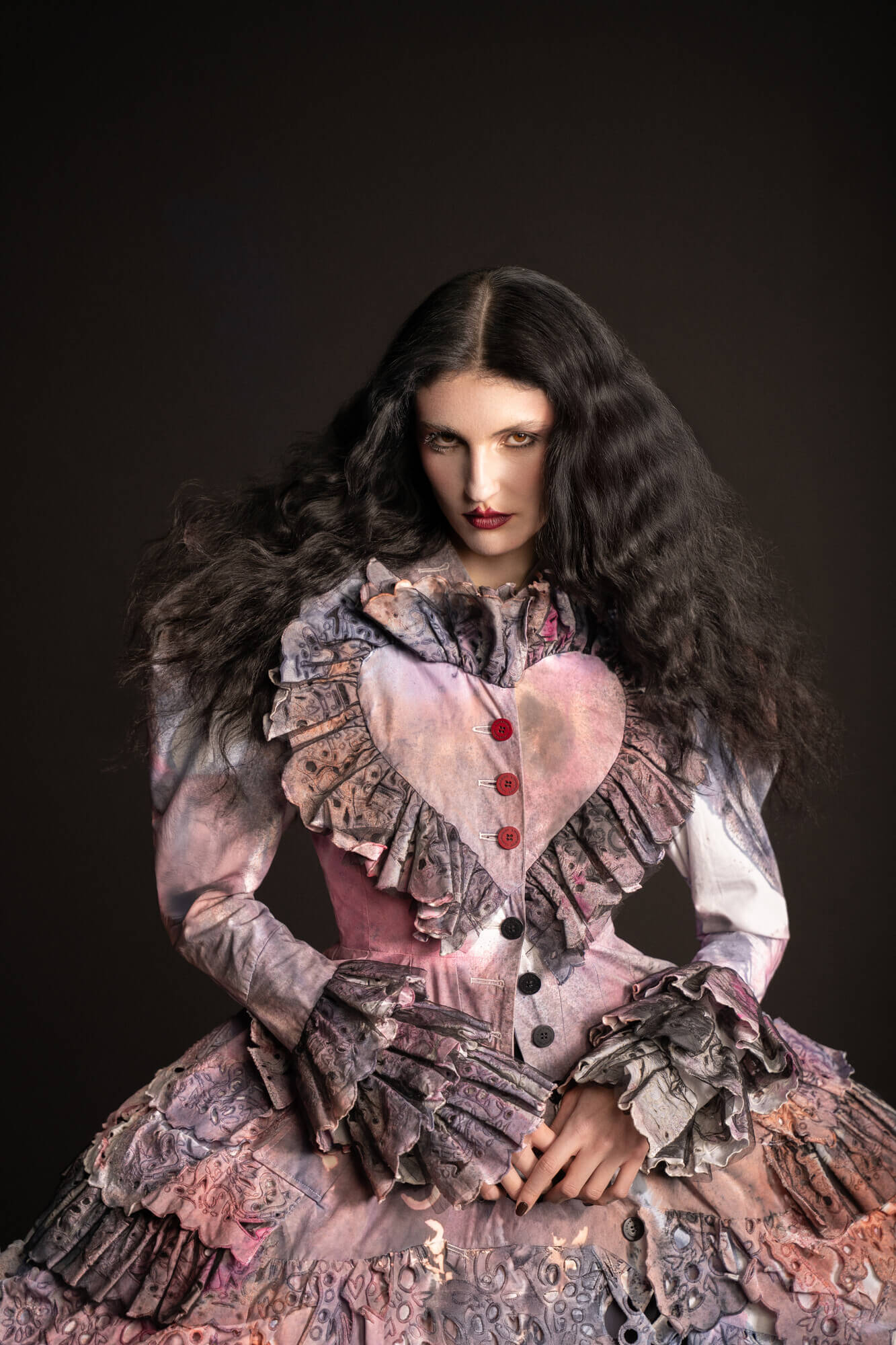 The Wick Culture - Lucia Fairfull wearing Charles Jeffrey for Catwalk campaign. Photograph by Barrington Reeves styled by Gareth Valentino