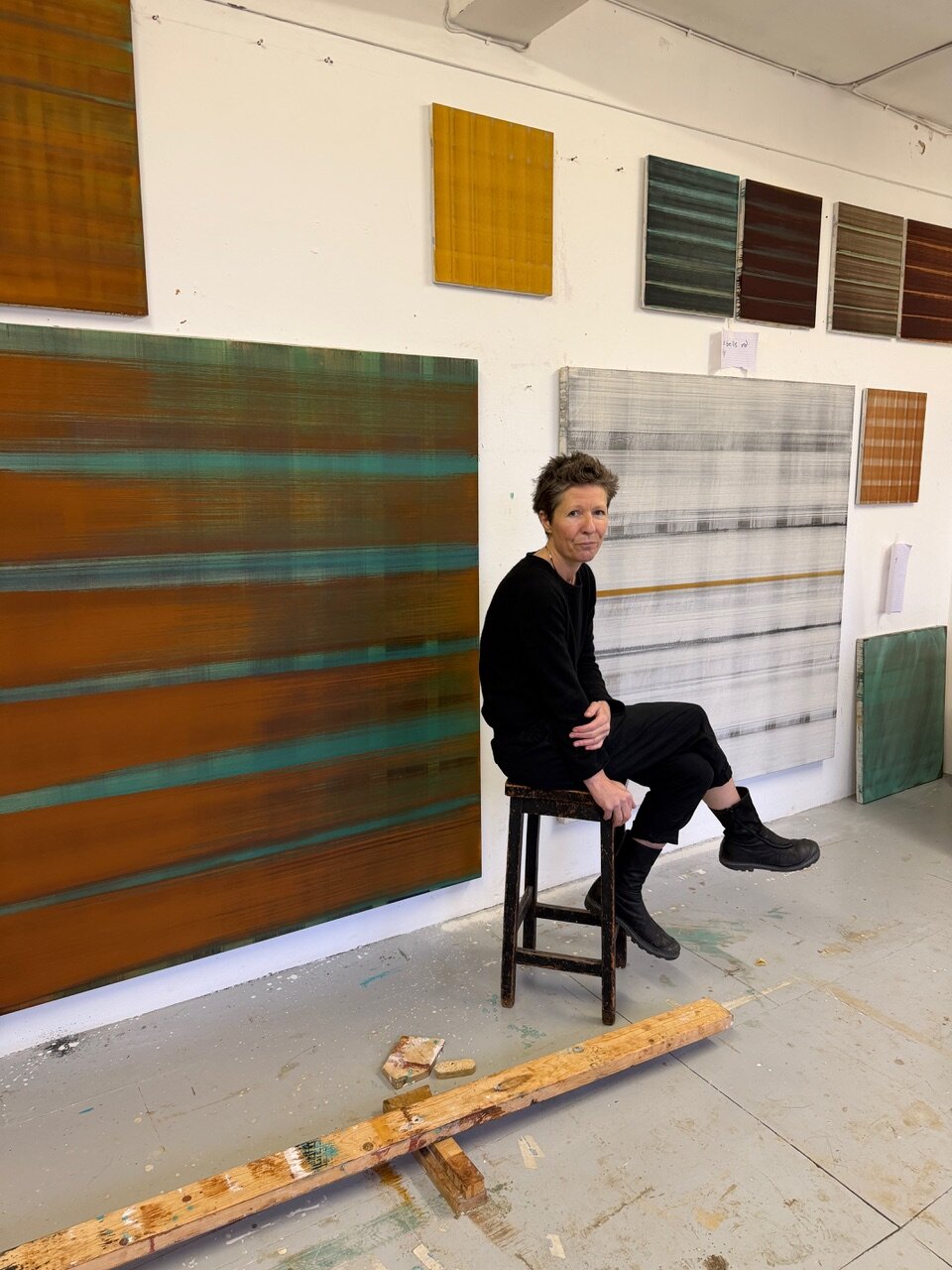 The Wick Culture - Onya McCausland in her studio. Courtesy of the artist