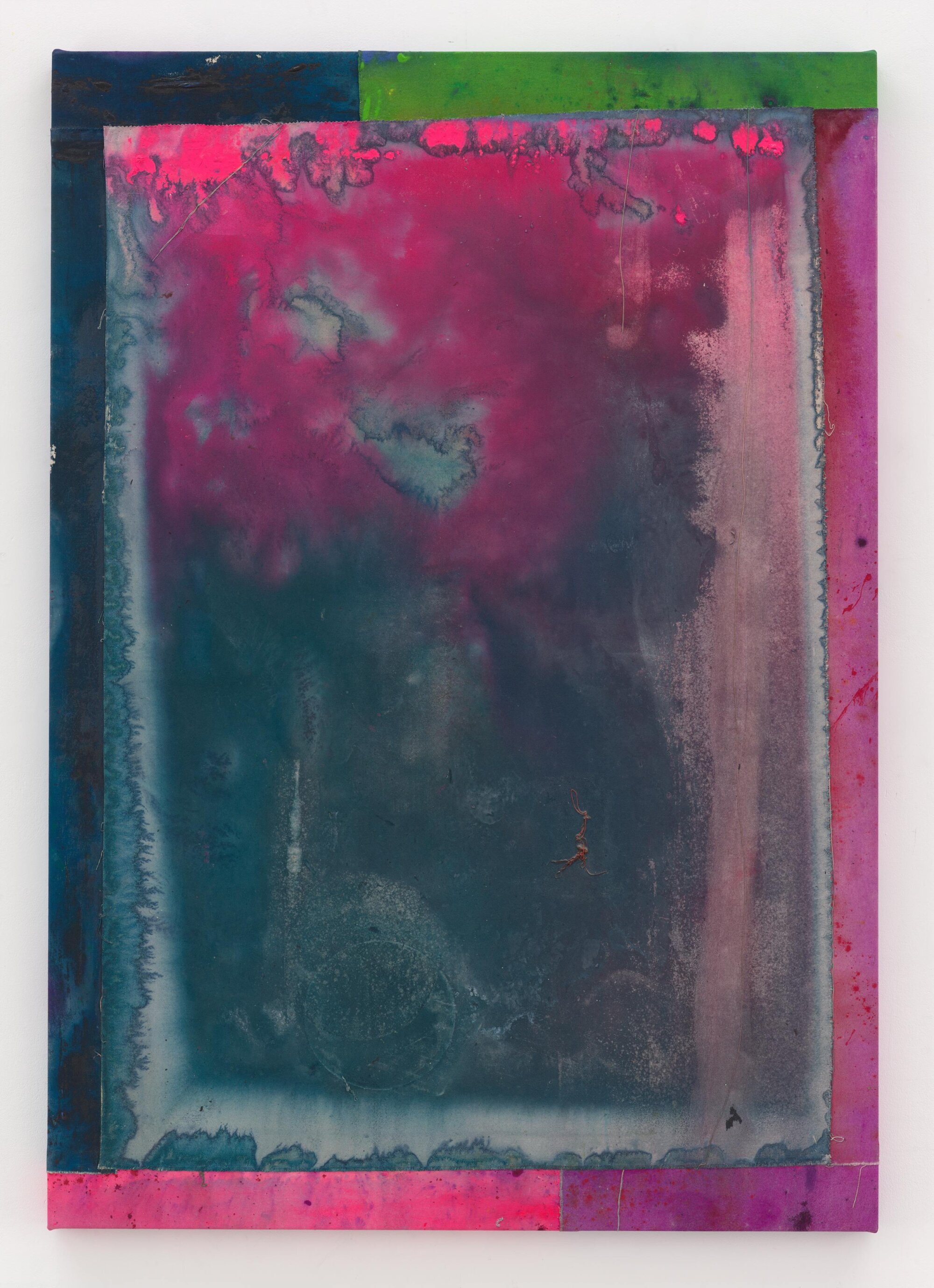 The Wick Culture - Sir Frank Bowling, Green Across, 2025 All Rights Reserved, DACS 2025 © Photo by Anna Arca Courtesy of Sir Frank Bowling