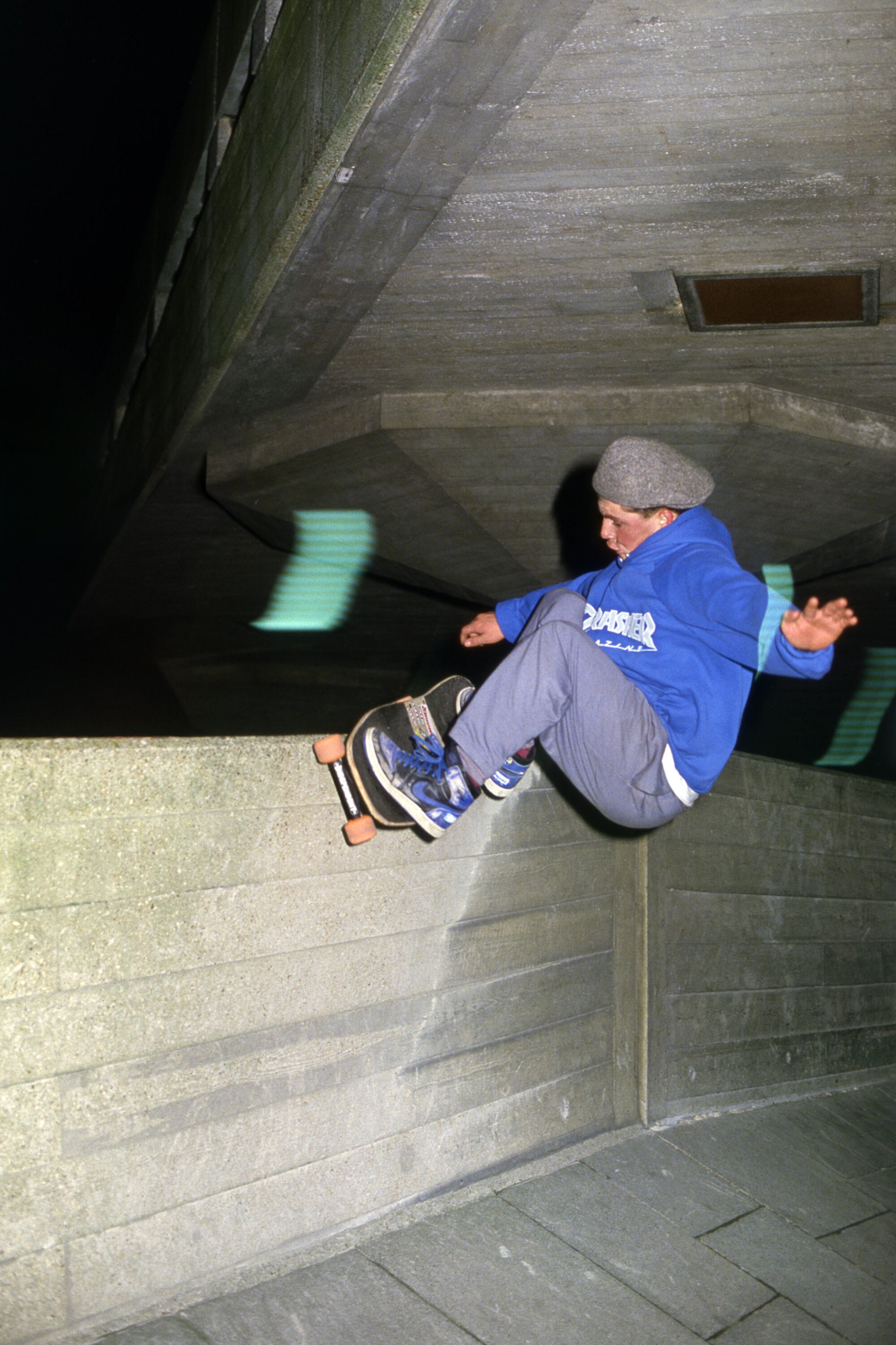 The Wick Culture - Undercroft Skate Space, 1987 © Tim Leighton Boyce_Eric Dressen Southbank wall. Images courtesy The Read and Destroy Archive 2025