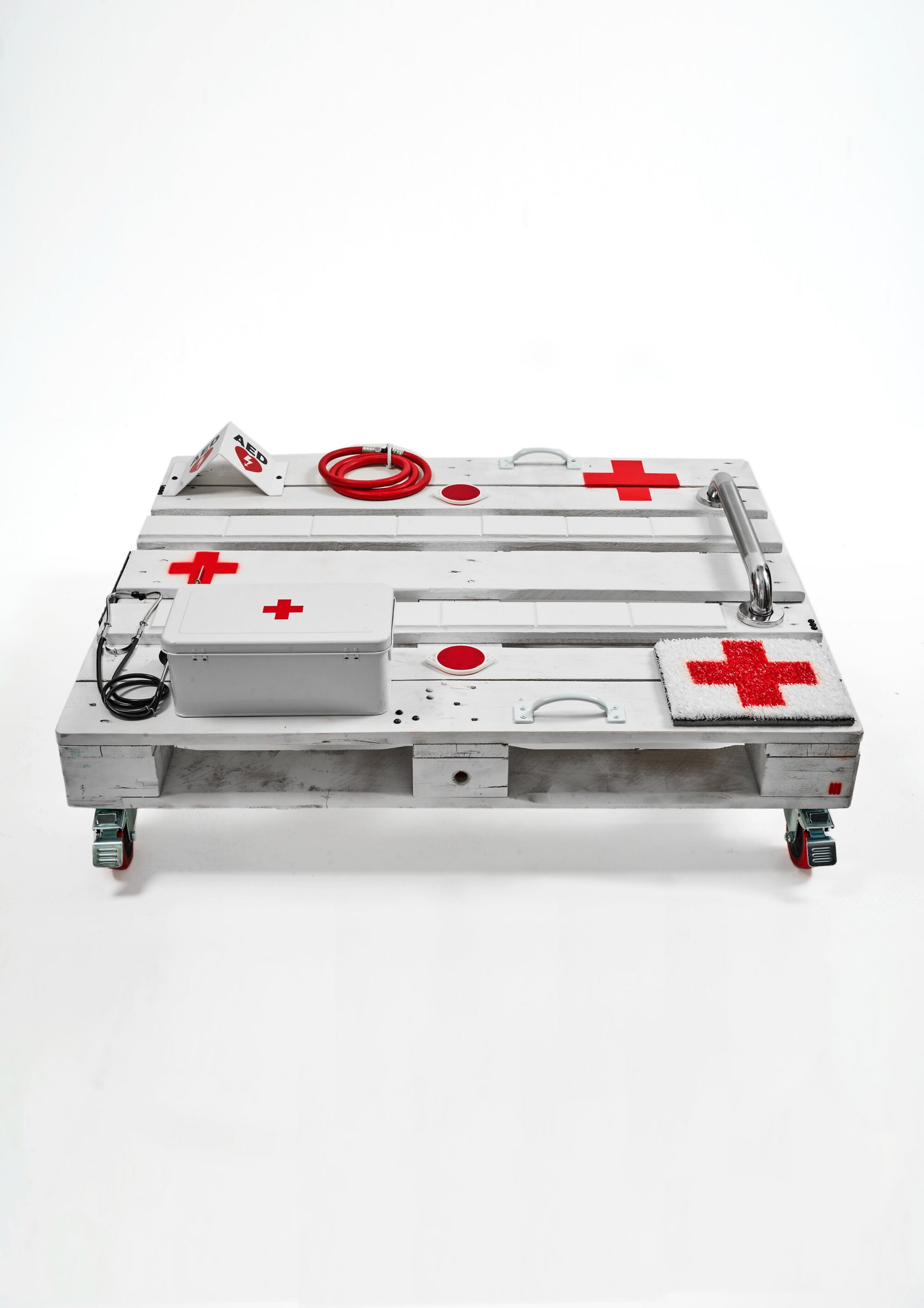 The Wick Culture - Jack White, Ambulance Pallet (2025) © The Artist