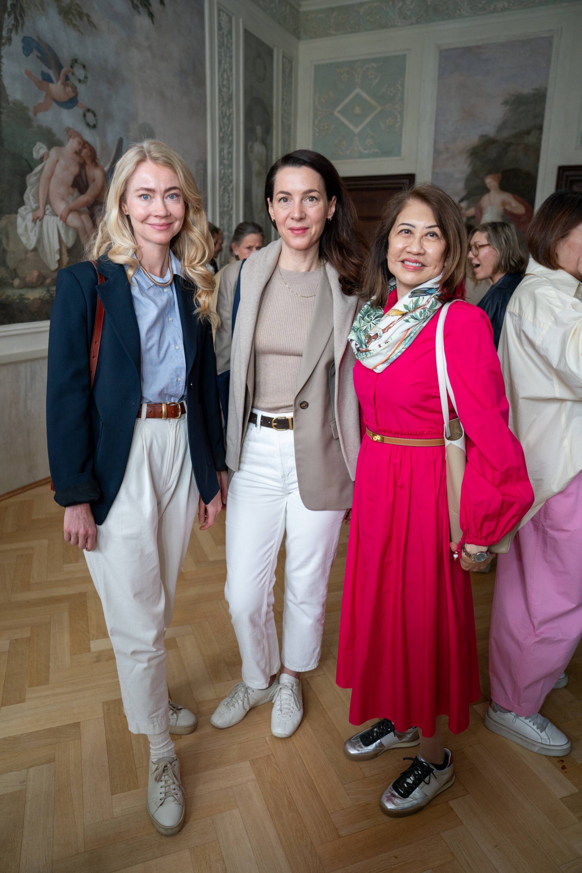 The Wick Culture - Victoria Siddall (centre) at AWITA Honours Leaders in Culture at SMAC, Venice. Credit: Hannah Goldsmith