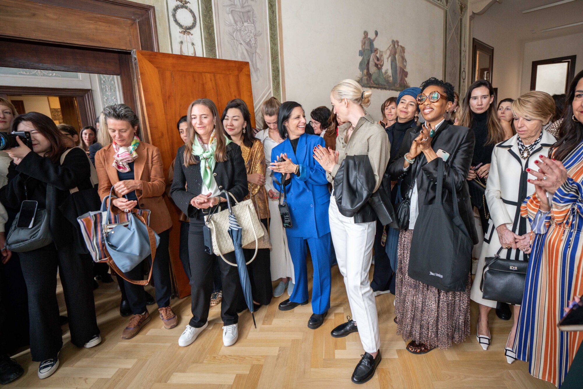The Wick Culture - Guests at AWITA Honours leaders of Culture at SMAC, Venice. Credit: Hannah Goldsmith