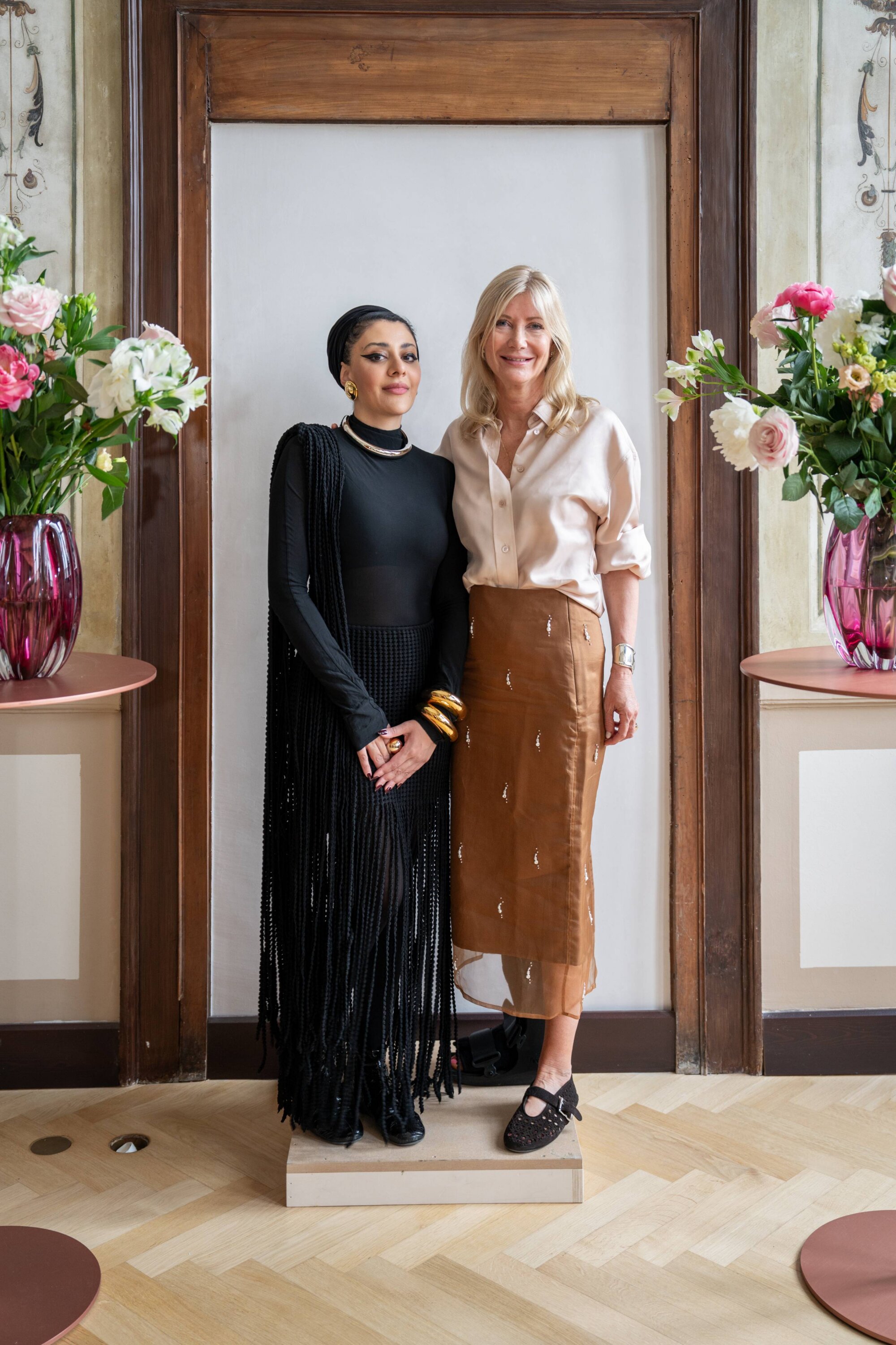 The Wick Culture - Sumayya Vally and Sigrid Kirk at AWITA Honours Leaders in Culture, hosted at SMAC Venice. Credit: Hannah Goldsmith