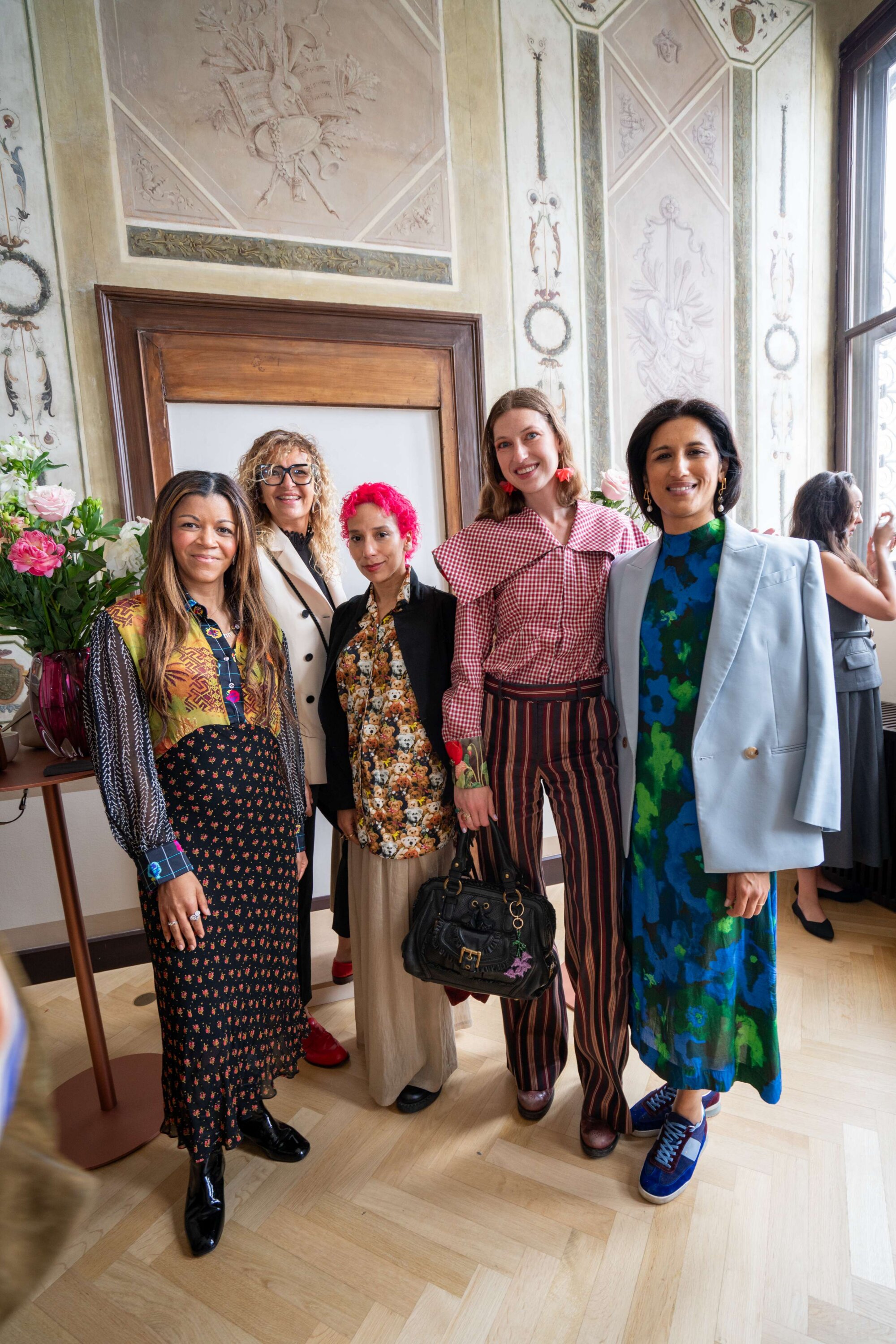 The Wick Culture - Dr Madeleine Haddon, (left), Arianna Nourse (centre) and Selina Jones (right) at AWITA Honours Leaders in Culture at SMAC, Venice. Credit: Hannah Goldsmith