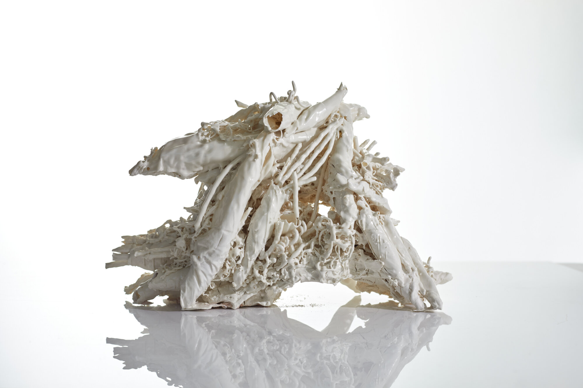 The Wick Culture - Lucille Lewin, Ultimate Intention (2023) Porcelain 50x29x30cm