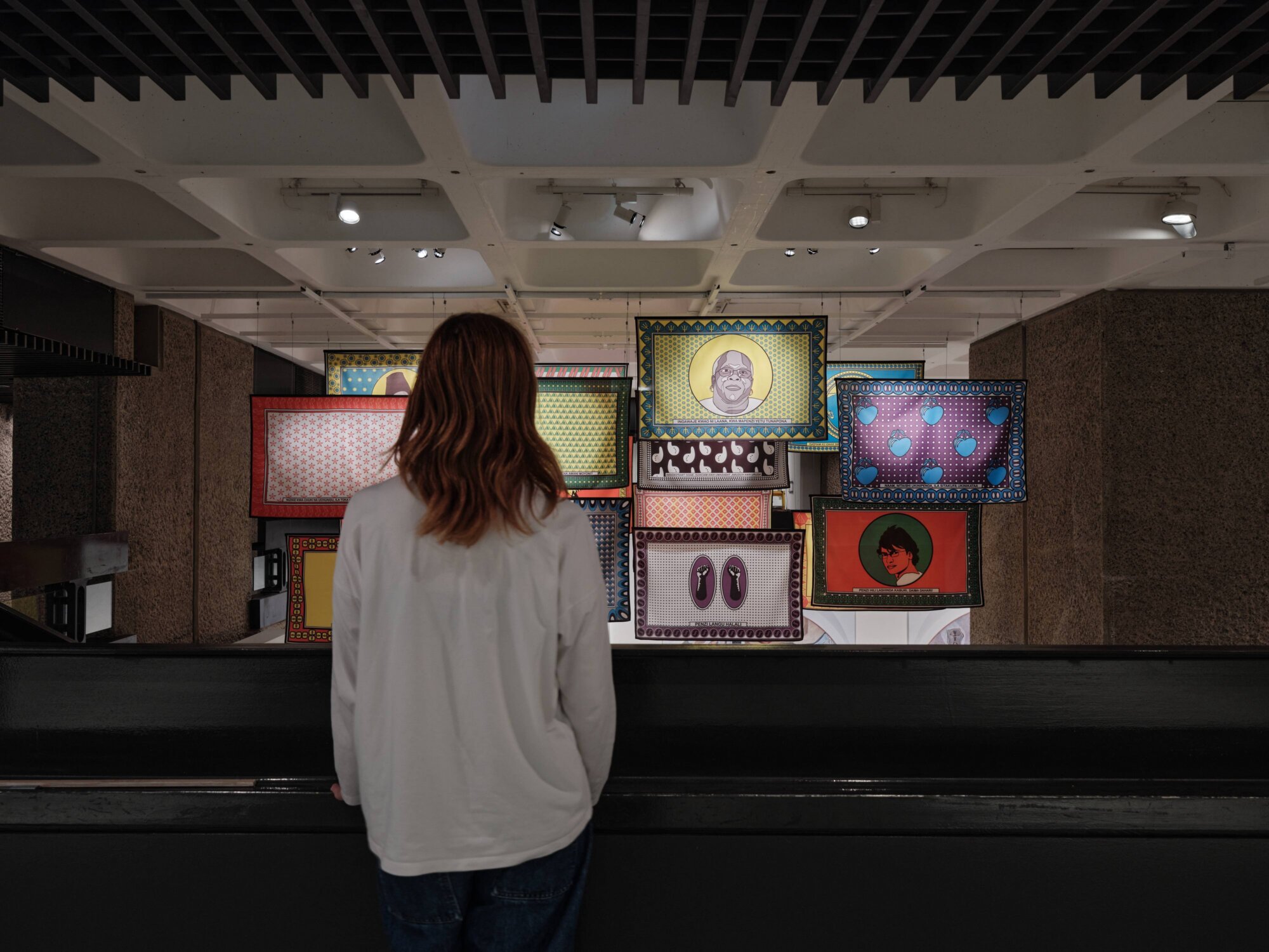The Wick Culture - To Revolutionary Type Love, or Kanga
Pride (2017) by Kawira Mwirichia, Project
a Black Planet: The Art and Culture
of Panafrica, Installation View, 11 Jun – 6
Sep 2026 © Thomas Adank/Barbican Art
Gallery