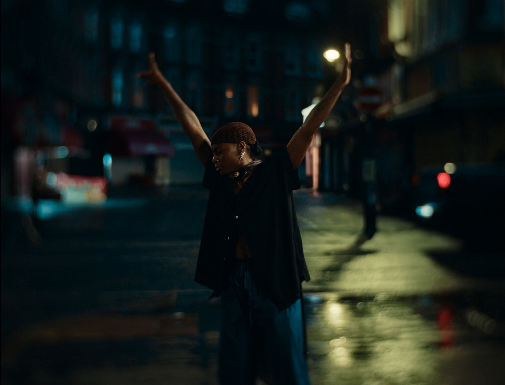 The Wick Culture - Film still from ęmí_ freedomsong, courtesy of Rohan Ayinde and Tayo Rapoport, 2025. Image features Yewande YoYo Odunubi