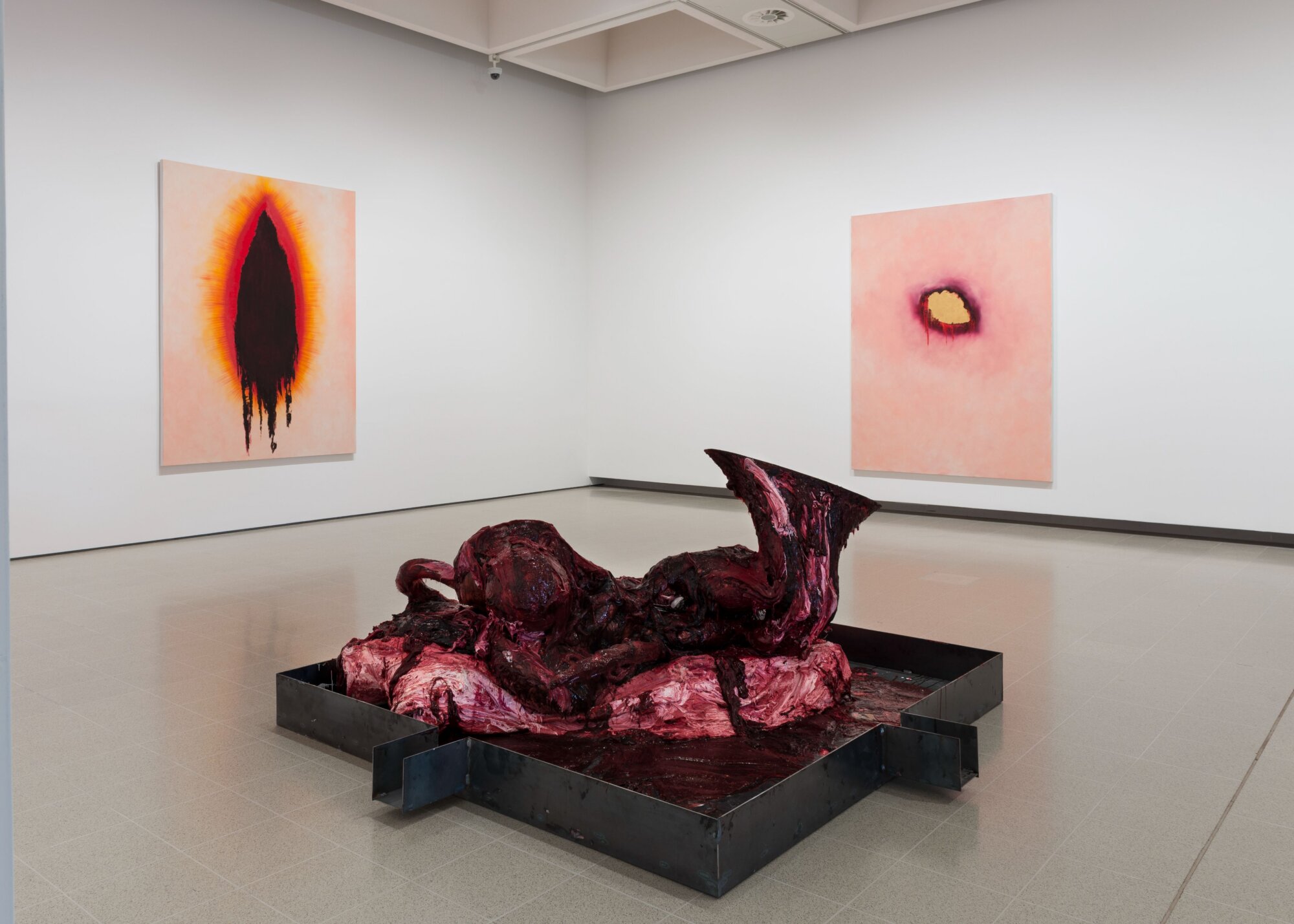 The Wick Culture - Installation view of Anish Kapoor, 2026. Photo:
Dave Morgan. Courtesy of the Hayward Gallery
and the artist. © Anish Kapoor. All rights
reserved, DACS, 2026.