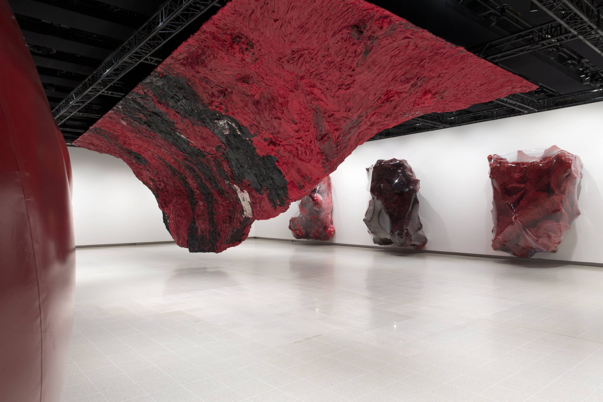 The Wick Culture - Installation view of Anish Kapoor, 2026. Photo:
Dave Morgan. Courtesy of the Hayward Gallery
and the artist. © Anish Kapoor. All rights
reserved, DACS, 2026.