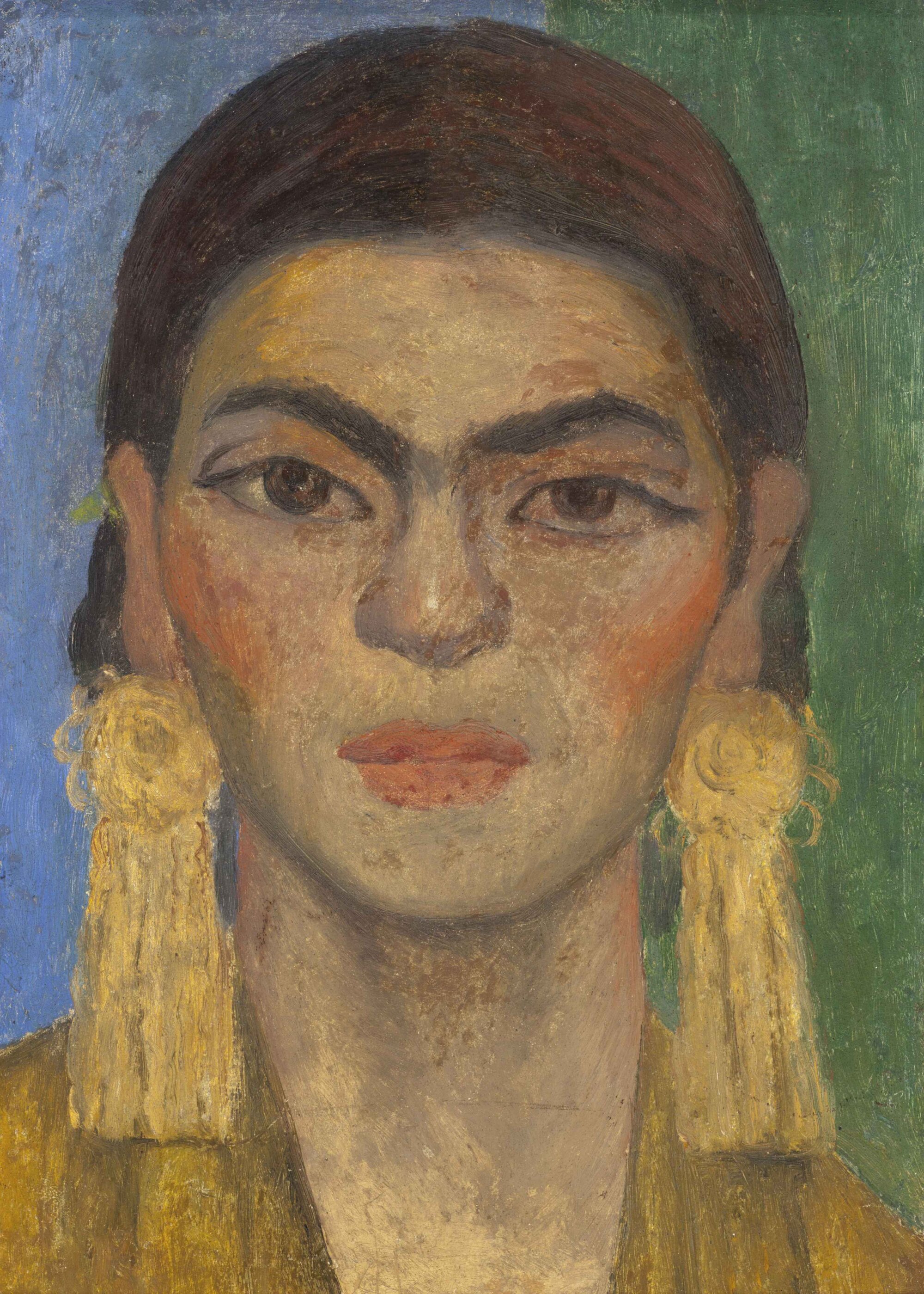 The Wick Culture - Diego Rivera, Portrait of Frida Kahlo c.1935. Los Angeles County Museum of Art.