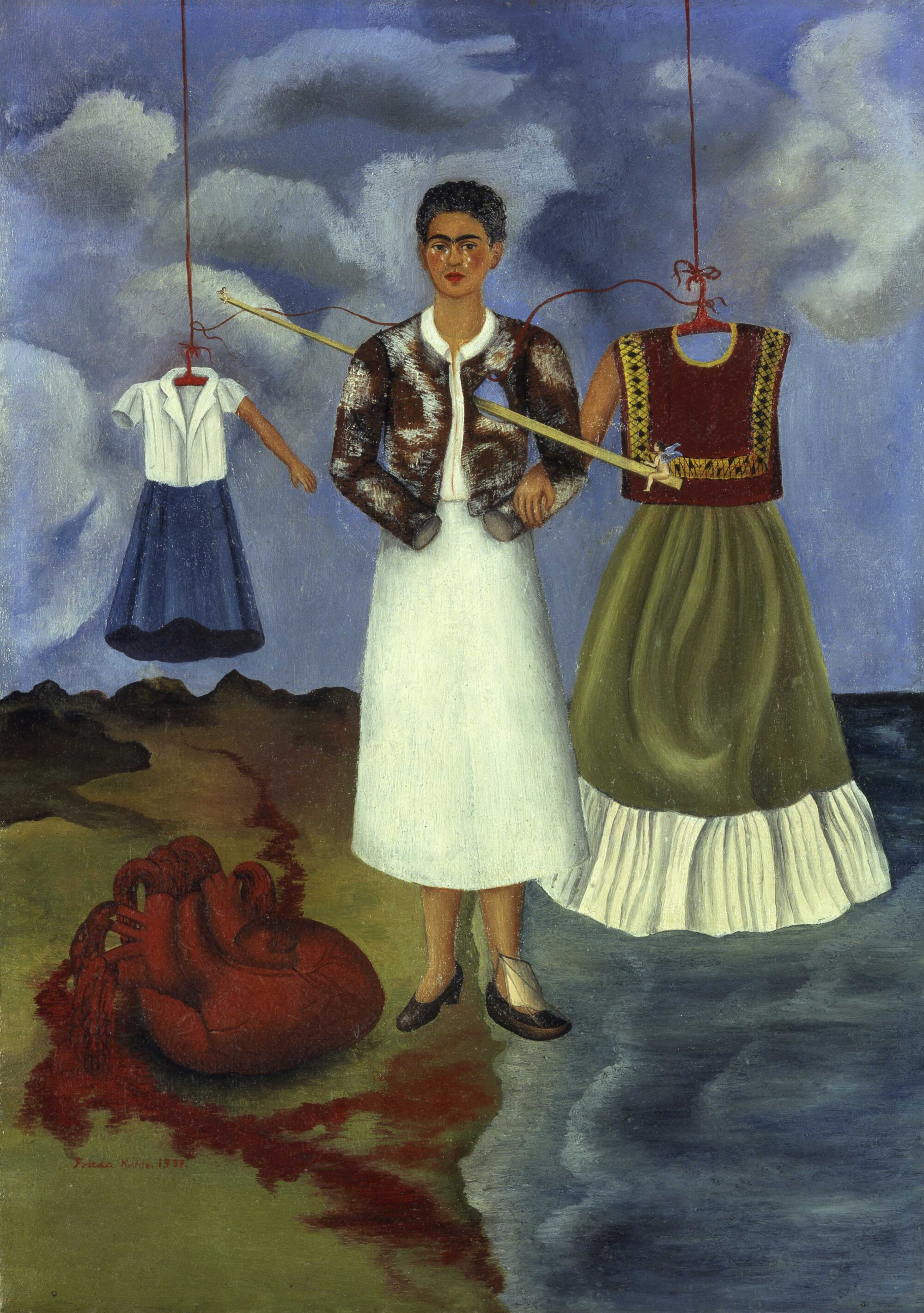 The Wick Culture - Frida Kahlo, Memory (The Heart), 1937. Private Collection.