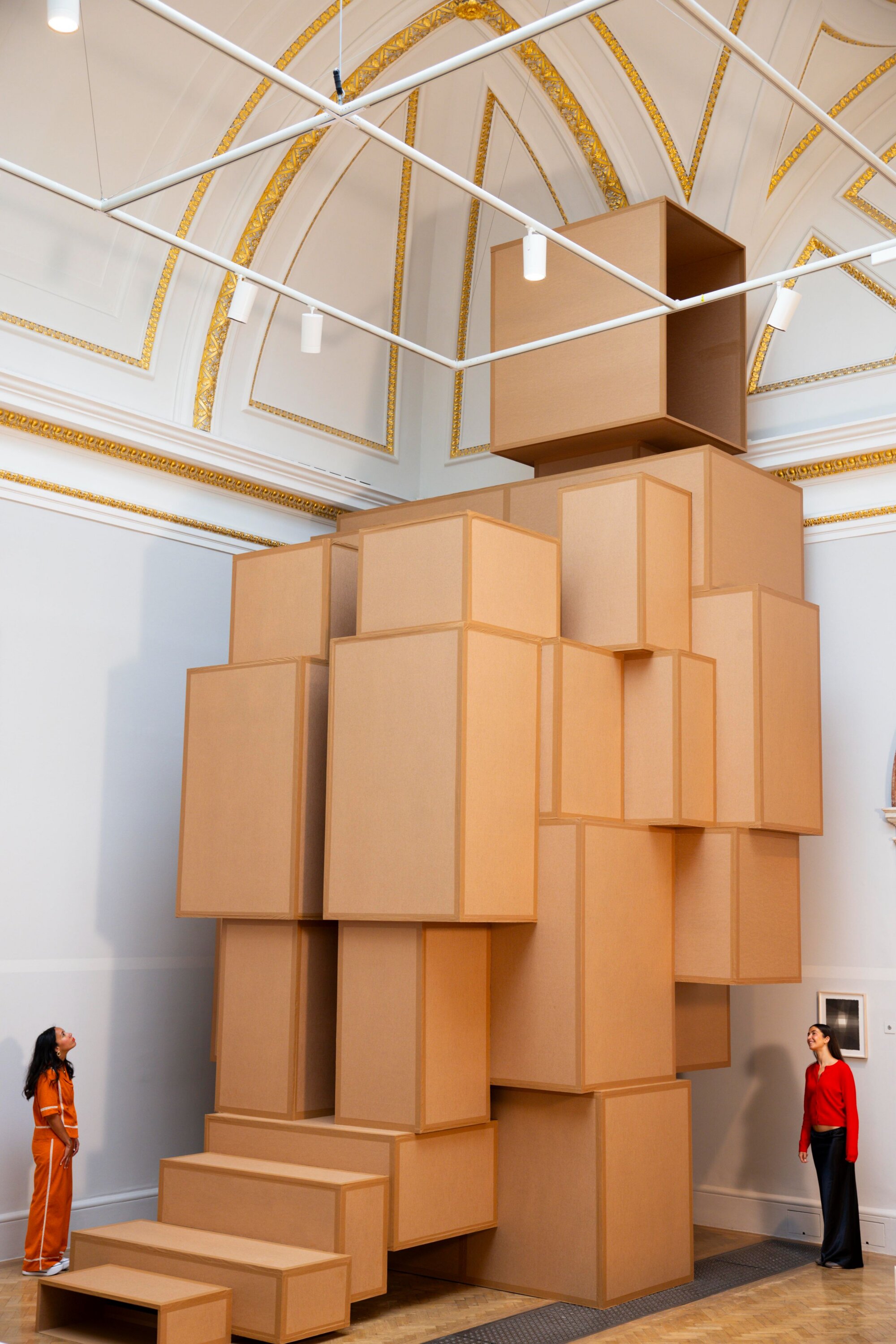 The Wick Culture - Gallery view of the Summer Exhibition 2026, at the Royal Academy of Arts, London, 16 June - 23 August 2026, showing 'Hide' by Antony Gormley RA. Photo: © Royal Academy of Arts, London / David Parry