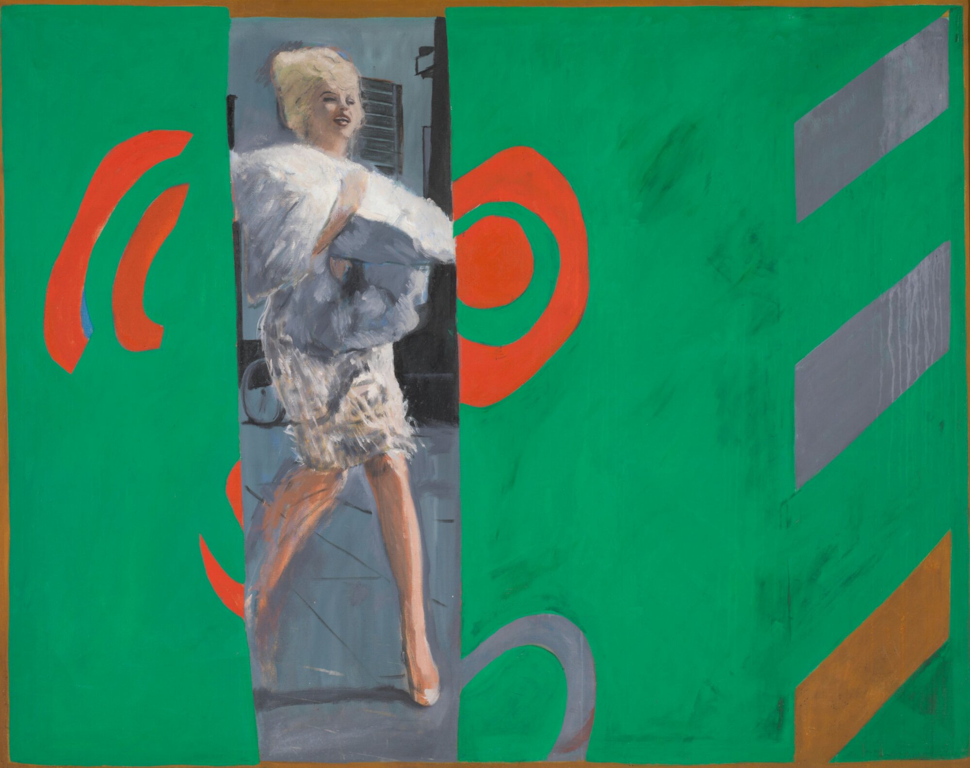 The Wick Culture - The Only Blonde in the World, 1963, Pauline Boty © The estate of Pauline Boty