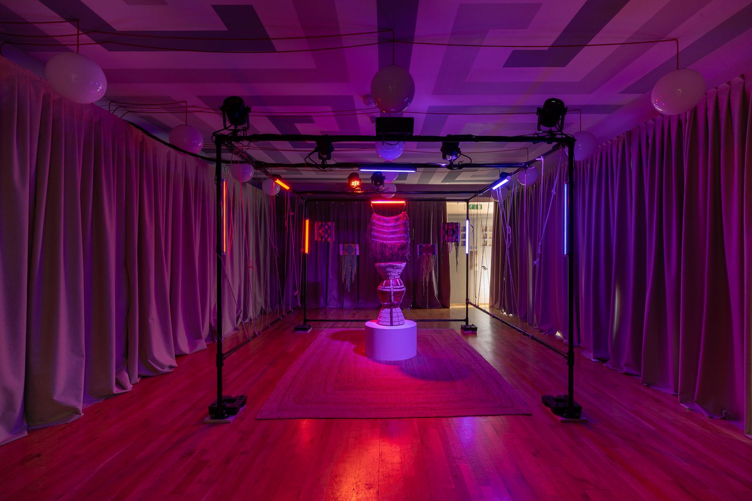 The Wick Culture - Installation view, ‘Fozia Ismail: A Song for the Xeedho – The Knot Makers’, Whitechapel Gallery, London, 15 July – 6 September 2026. Photo © Damian Griffiths