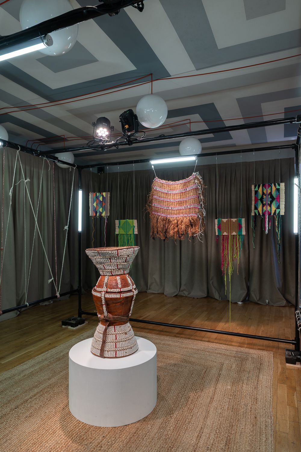The Wick Culture - Installation view, ‘Fozia Ismail: A Song for the Xeedho – The Knot Makers’, Whitechapel Gallery, London, 15 July – 6 September 2026. Photo © Damian Griffiths