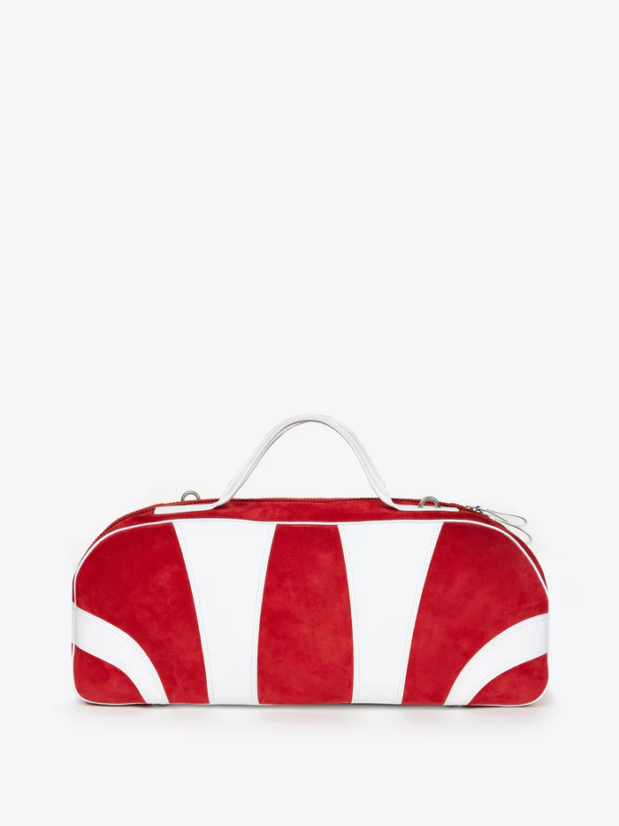 The Wick Culture - Object Suede Weekend Bag by Dries Van Noten