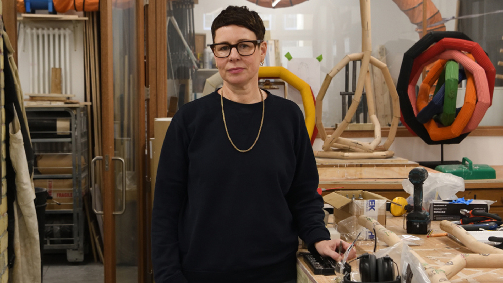The Wick Culture - Eva Rothschild (2023). Photo by Ann Purkiss, RA.