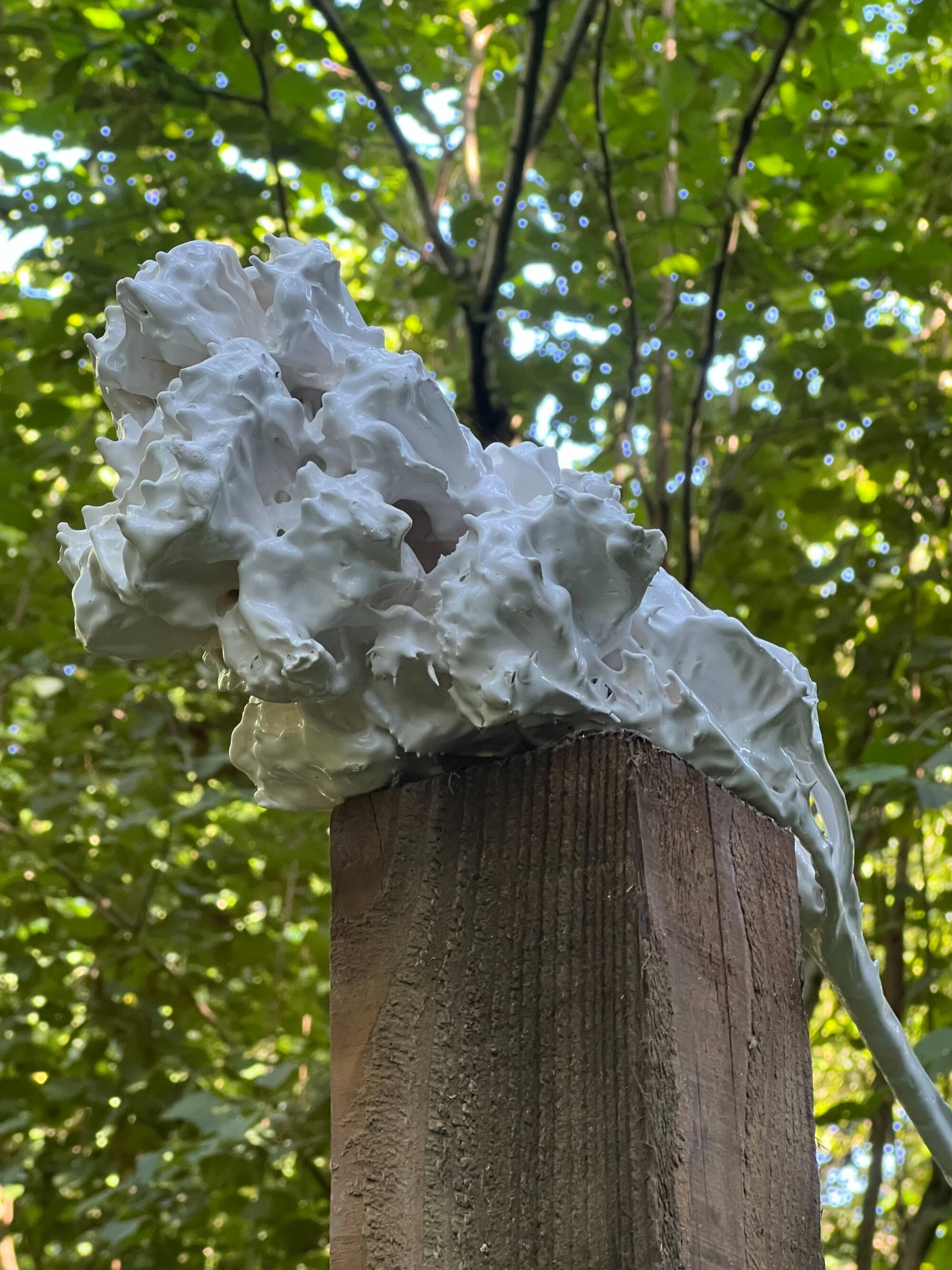 The Wick Culture - Rachel Howard, Totem II, 2026, detail
