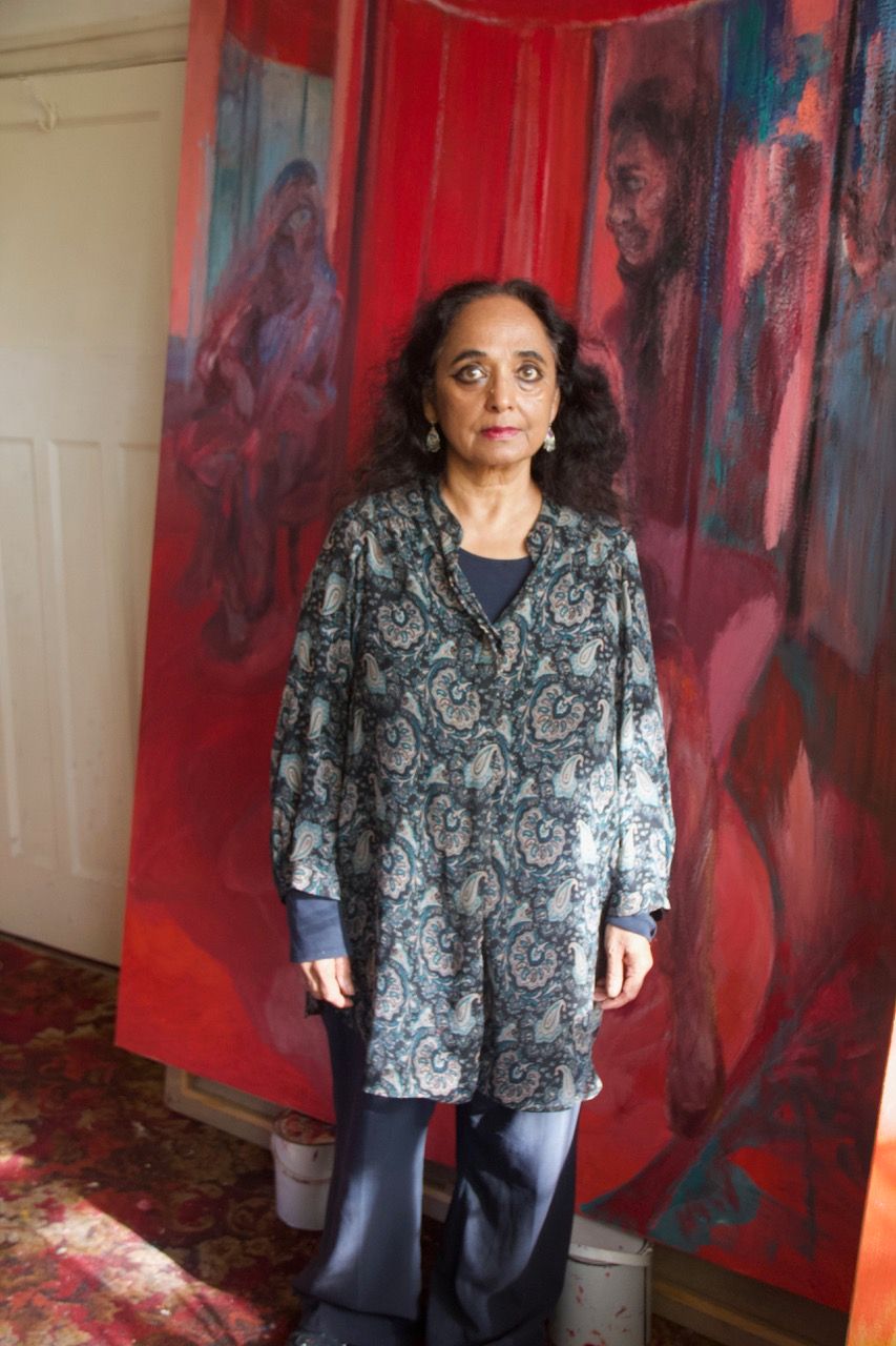 The Wick Culture - Jai Chuhan in her studio, 2022