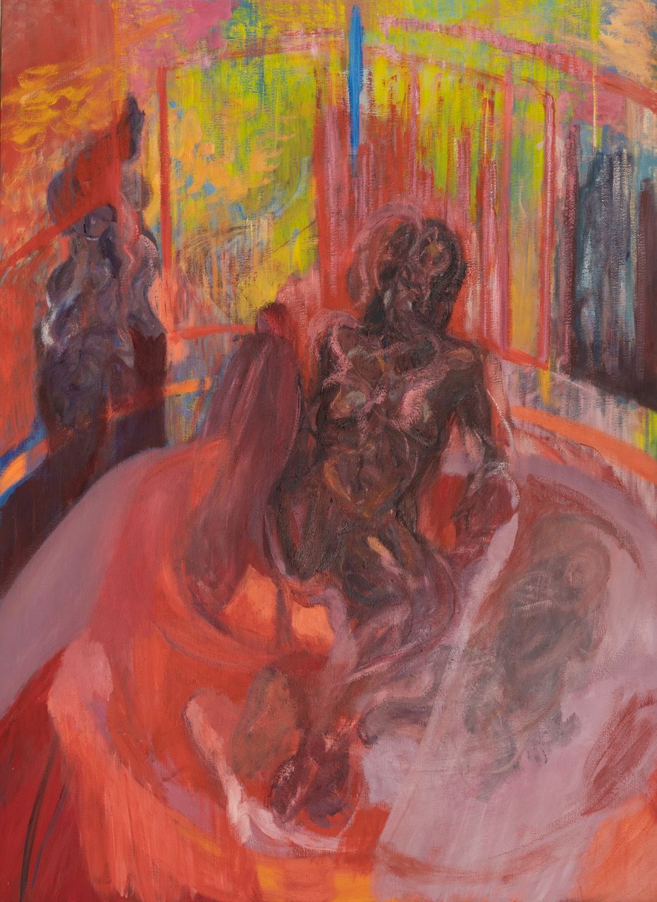 The Wick Culture - Jai Chuhan, ‘Madonna’ 2022 oil on canvas 205 x 150 cm