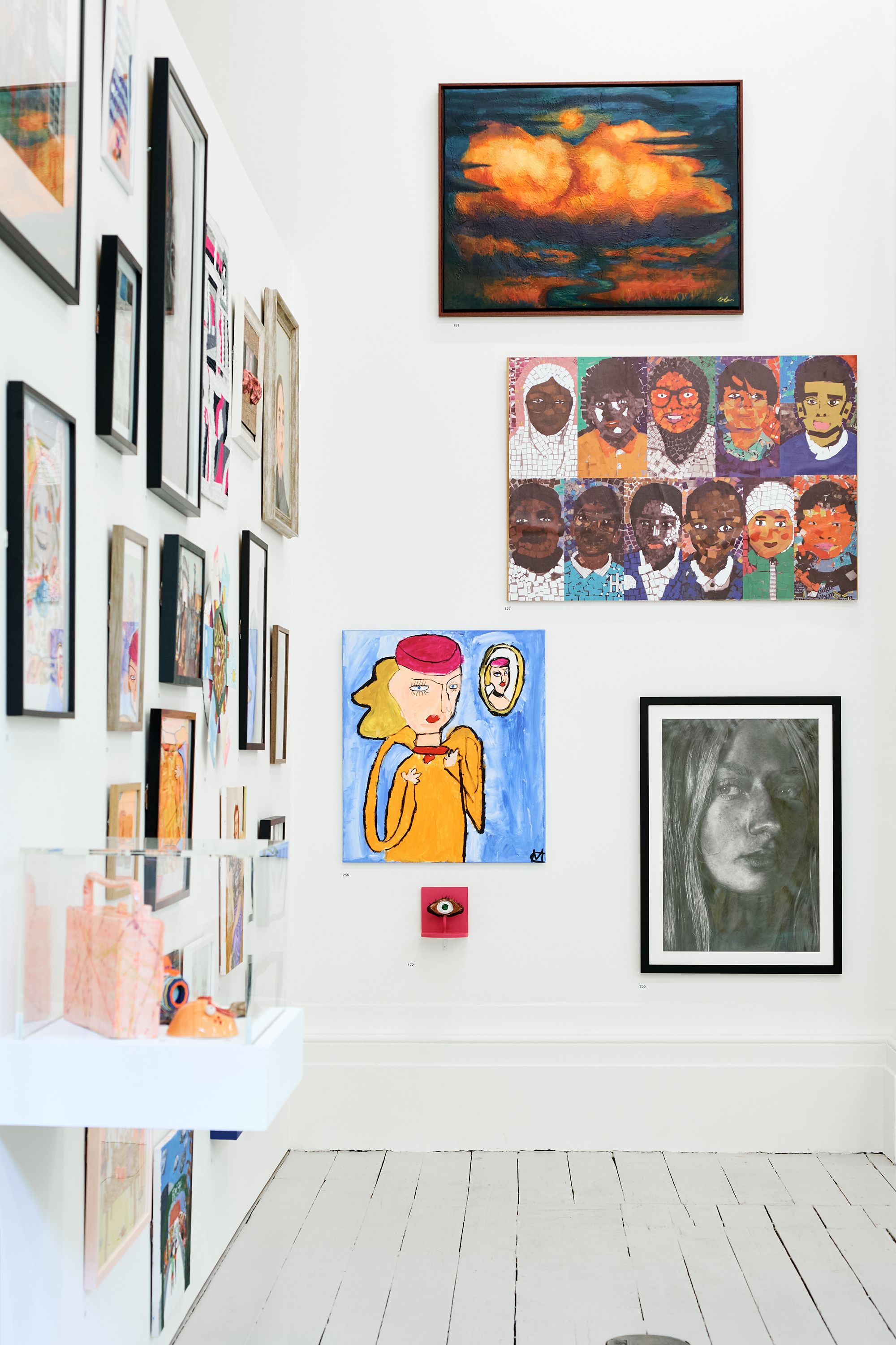 The Wick Culture - Installation view of the Young Artists’ Summer Show 2025. Photo by Justine Trickett