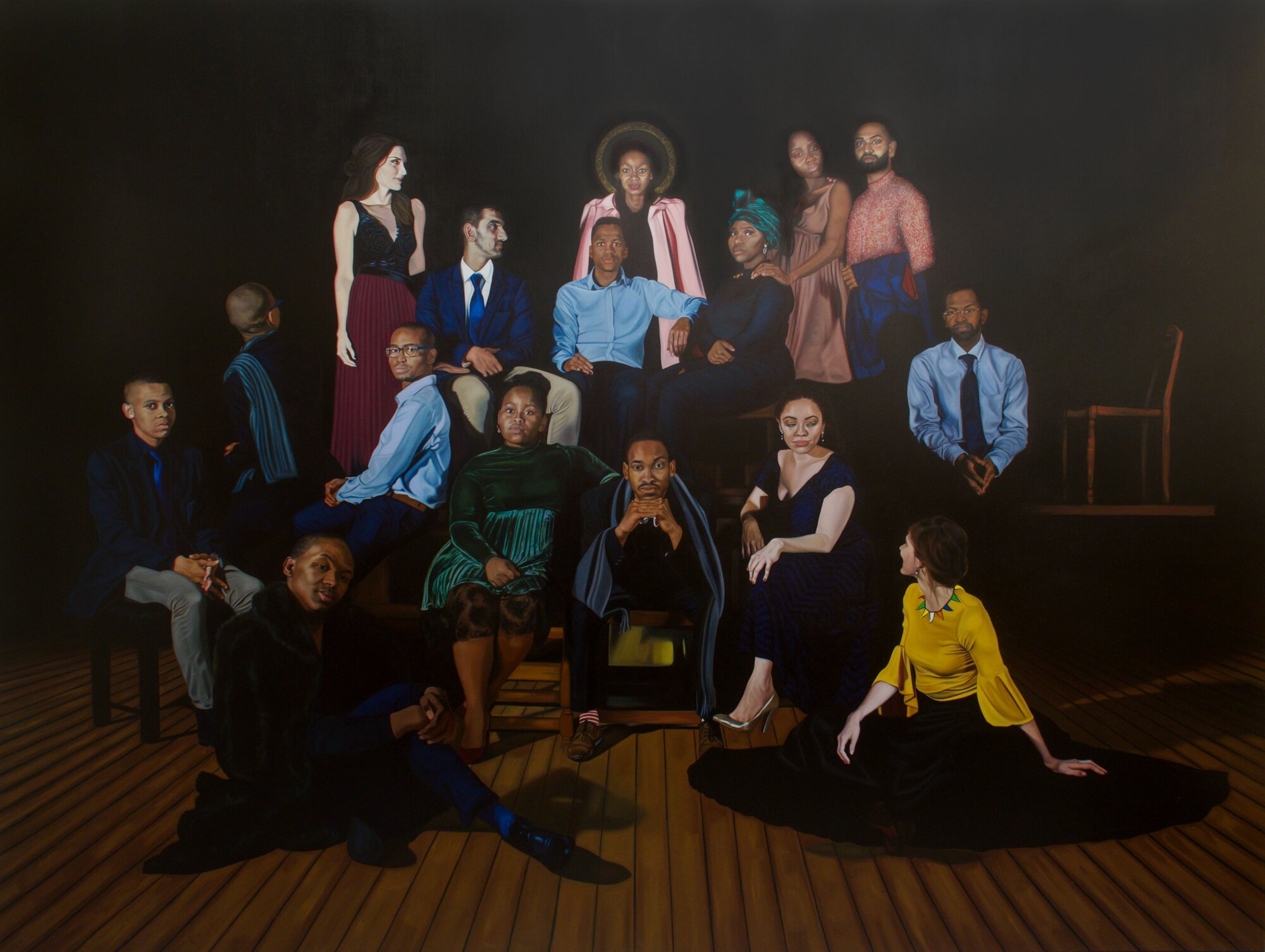 The Wick Culture - Ascension, 2020, 240 x 180 cm, Oil on Linen