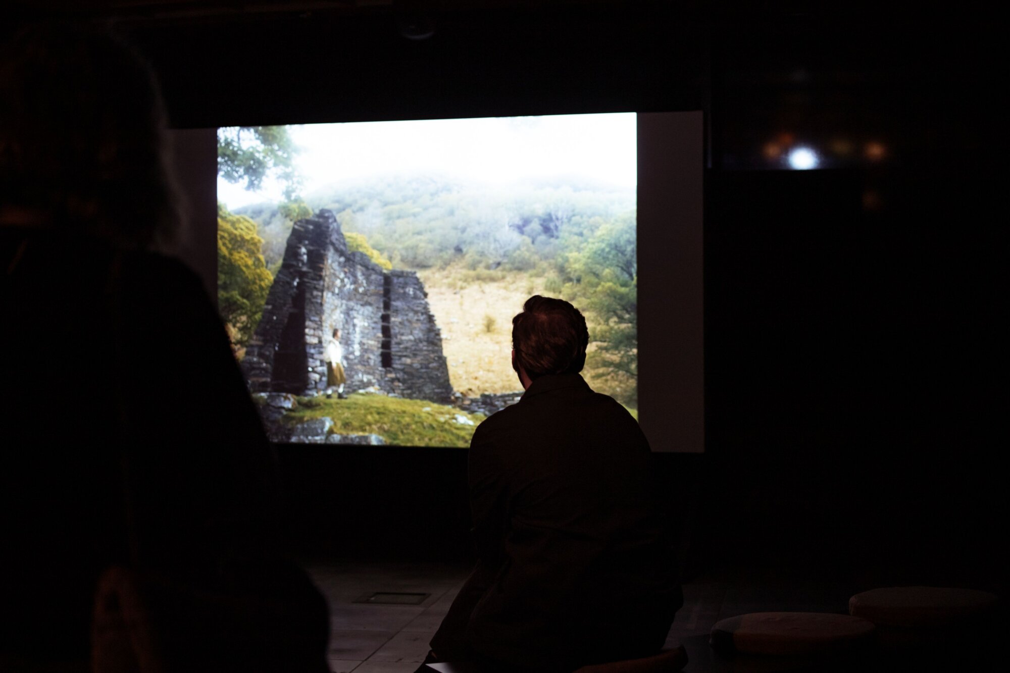 The Wick Culture - Lewis Hetherington + CJ Mahony: who will be remembered here. Launch Day, EAF25. EAF Pavilion. Photo: Jules Lacave-Fontourcy