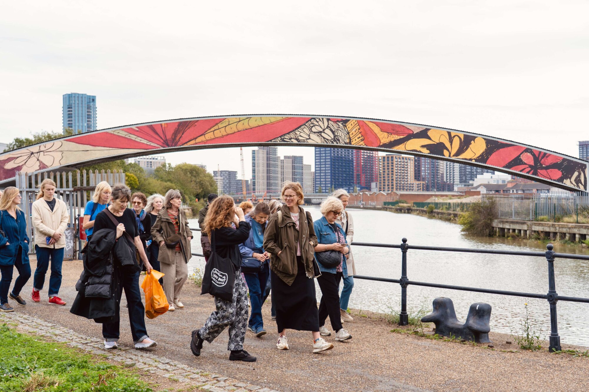 The Wick Culture - The Line - Madge Gill walk, 2025. Photo: Matt Tam