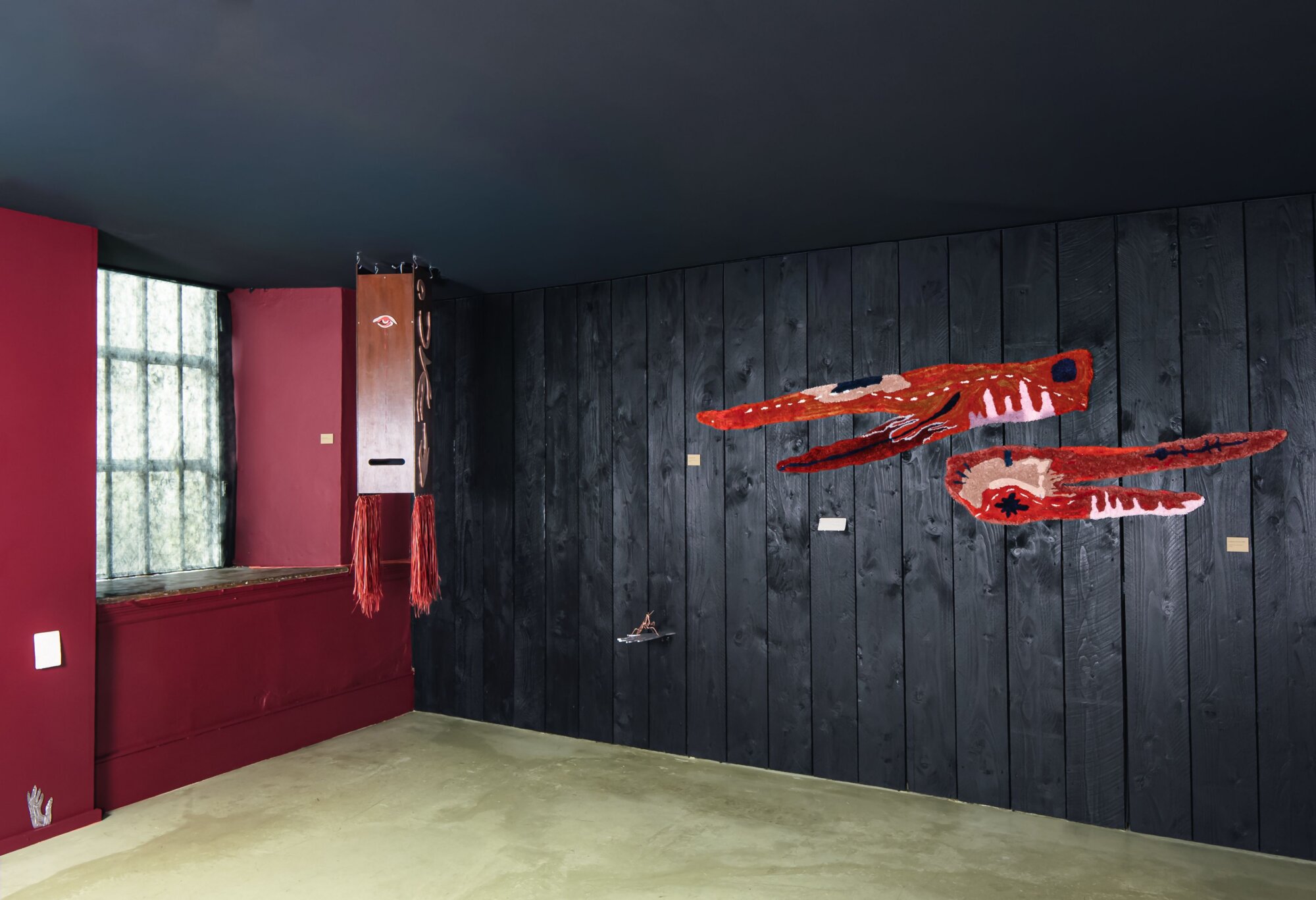 The Wick Culture - Exhibition View, Field System Devon. Photo: Paul Secker