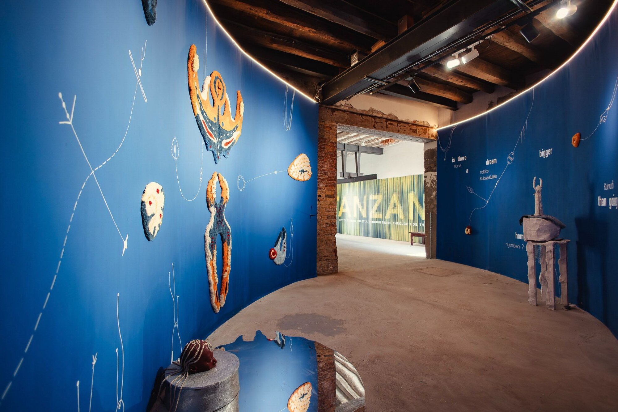The Wick Culture - Installation View, Tanzania Pavilion, 2026. Photo: Fabio Scopel