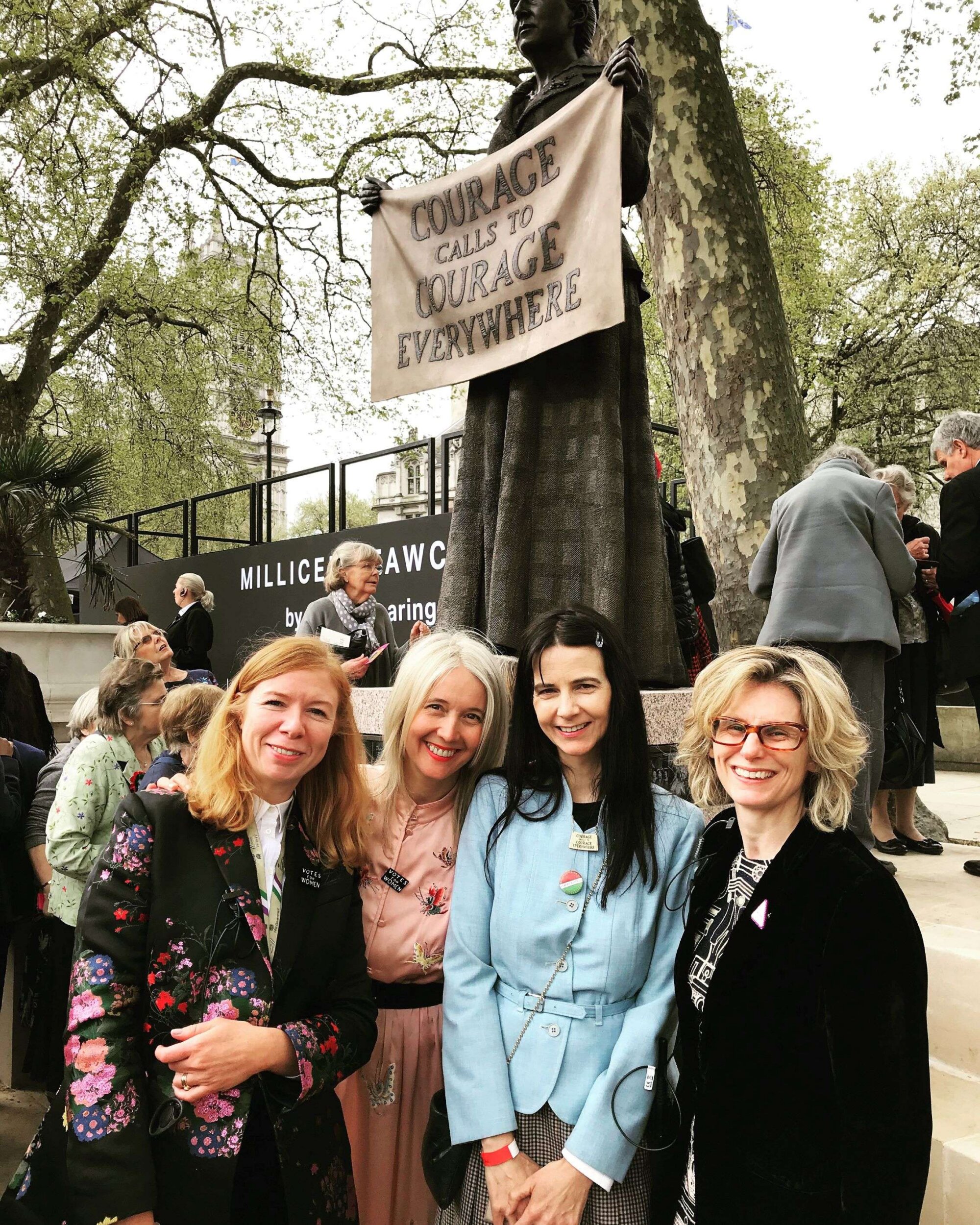 The Wick Culture - Millicent Fawcett, Gillian Wearing 2018. Photo: Caroline Teo