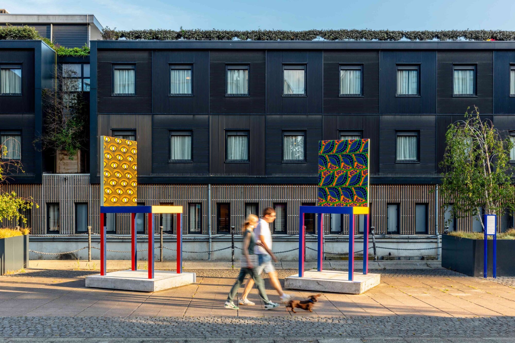 The Wick Culture - Yinka Ilori, Types of Happiness, 2019. Credit: Angus Mill