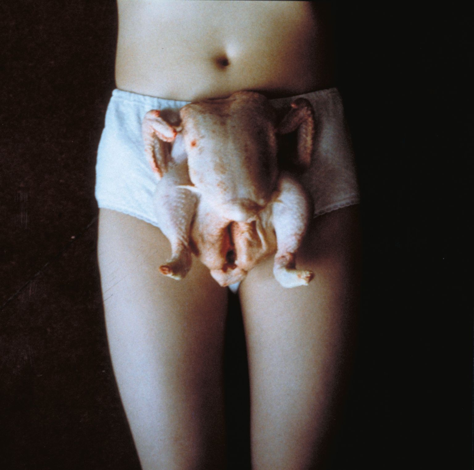 The Wick Culture - Sarah Lucas, Chicken Knickers 1997. Courtesy the artist and Sadie Coles HQ, London