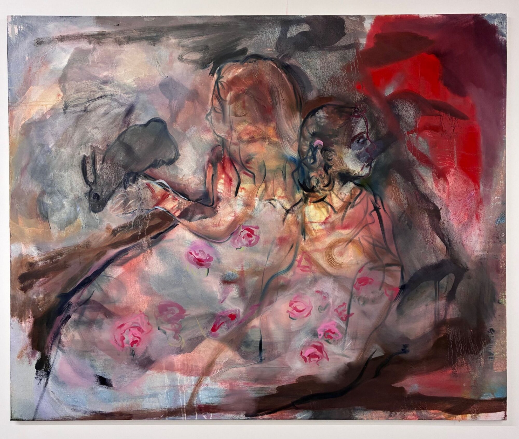 The Wick Culture - Shadow Puppets, 2026
Oil on canvas
110 x 135 cm