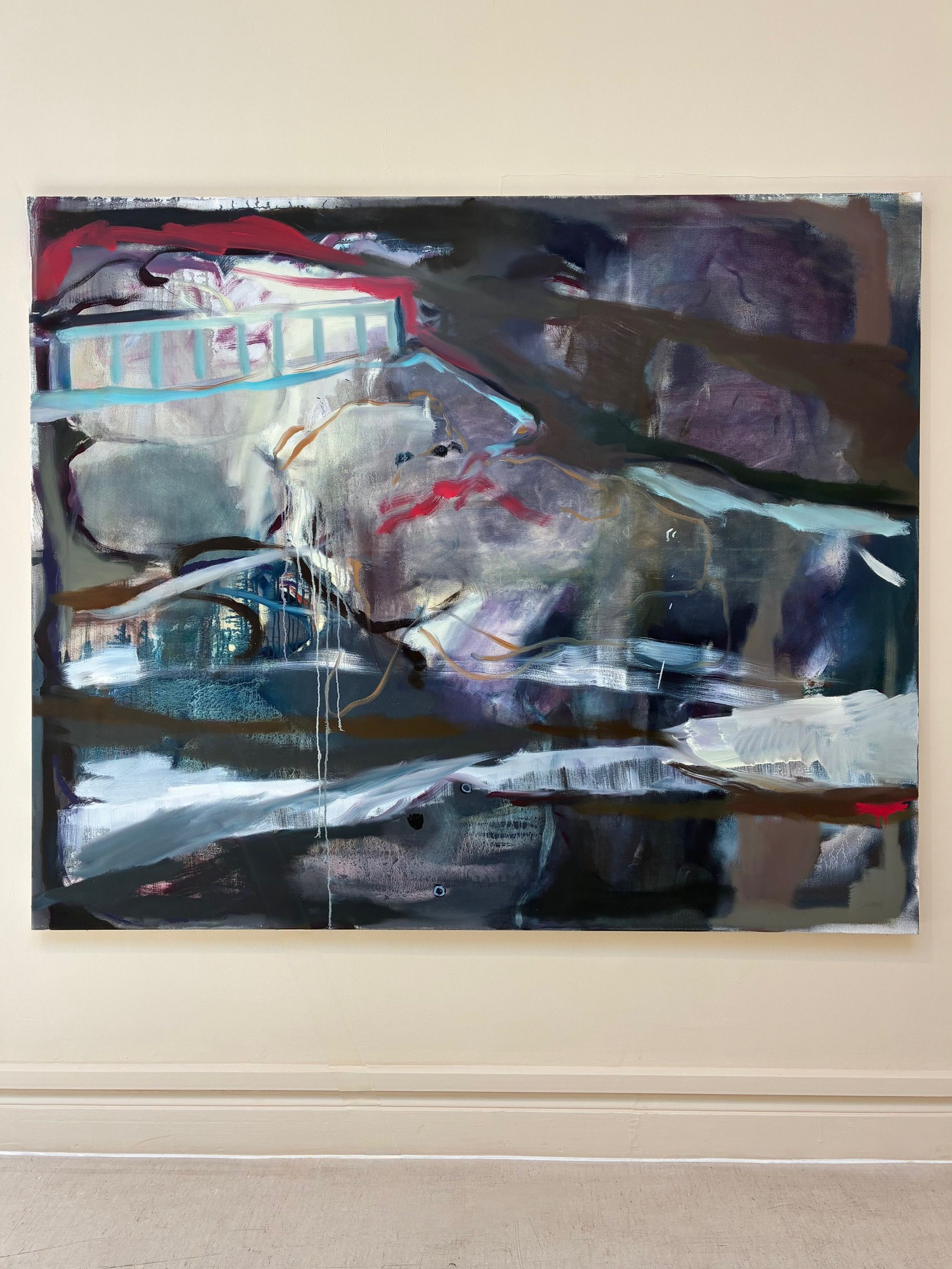The Wick Culture - I Never Wanted to Go to Bed , 2026, Oil on canvas, 175 x 145 cm