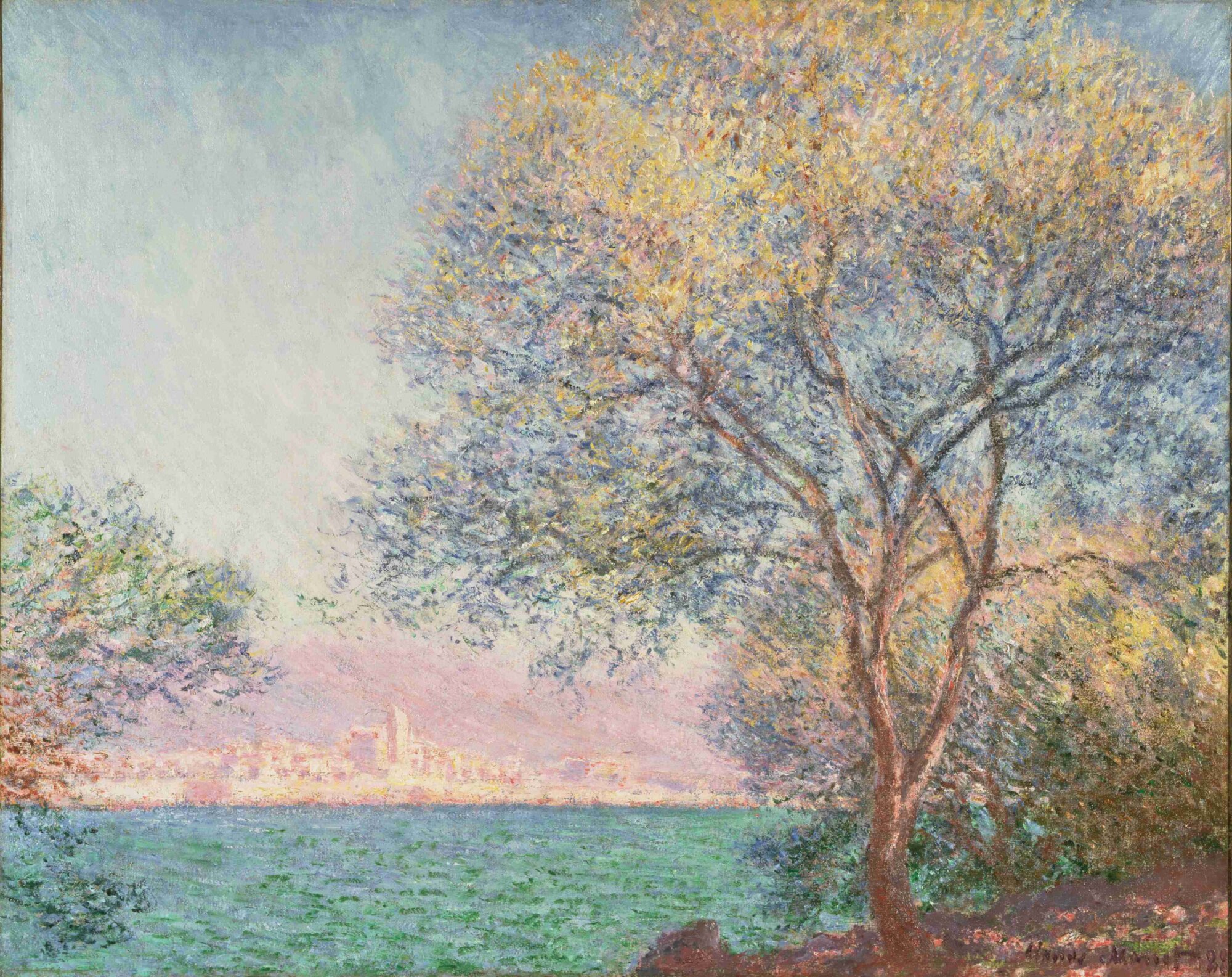The Wick Culture - Claude Monet, Morning at Antibes, 1888. Oil on canvas, 65.7 x 82.1 cm. Philadelphia Museum of
Art: Bequest of Charlotte Dorrance Wright, 1978-1-22