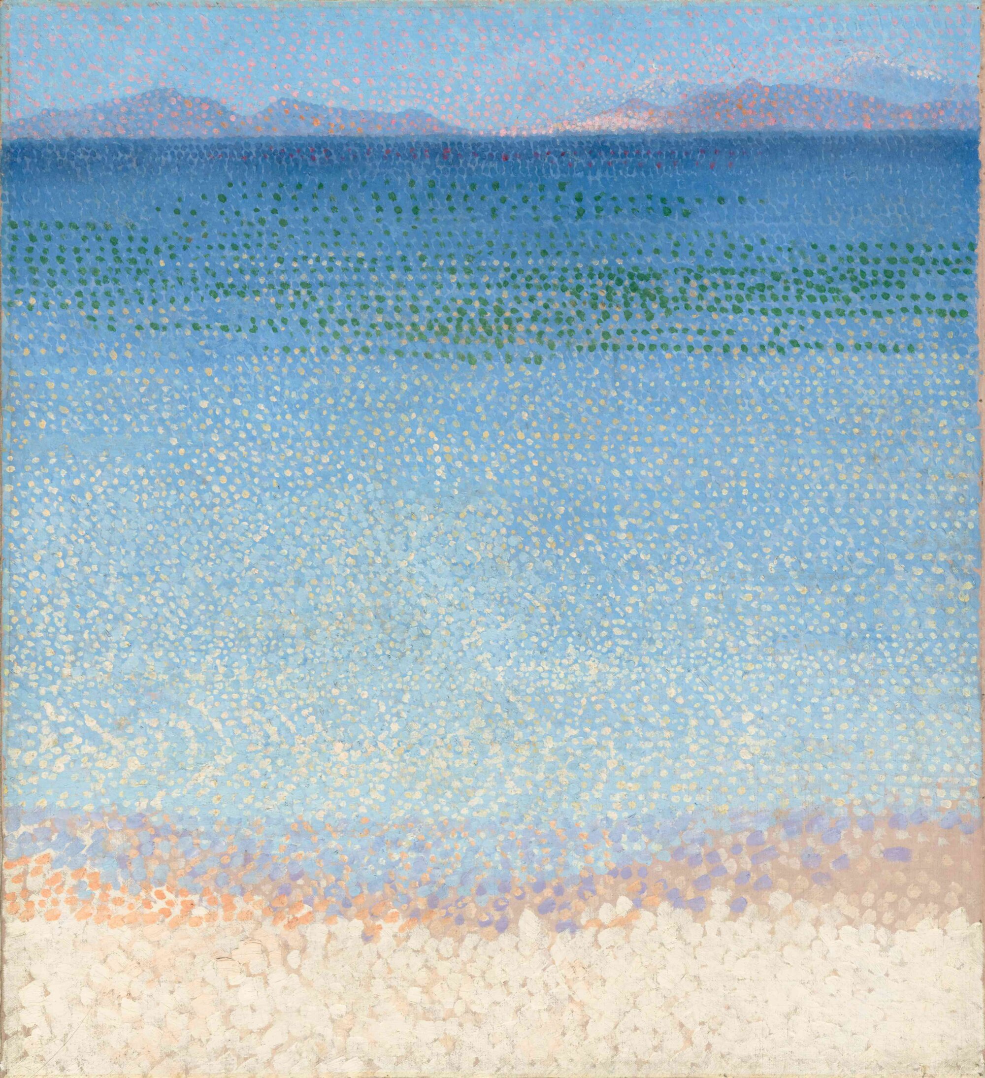The Wick Culture - Henri-Edmond Cross, Les Îles d’or, îles d’Hyères (Var), c.1891-1892. Oil on canvas, 59.5 x 54 cm.
Paris, Musée d’Orsay. Photo: © GrandPalaisRmn (musée d'Orsay) / Hervé Lewandowski