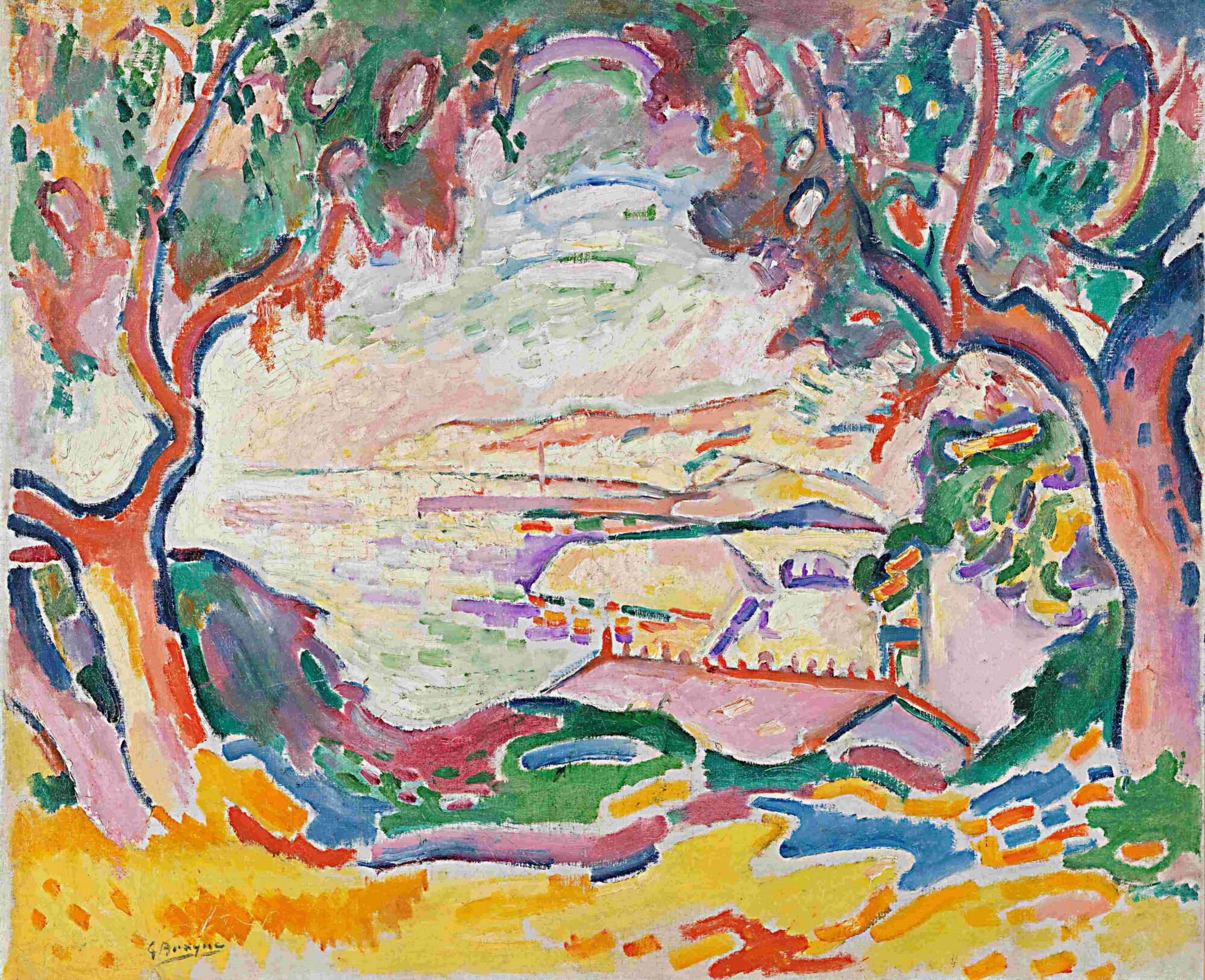 The Wick Culture - Georges Braque, Seascape, L'Estaque, 1906. Oil on canvas, 59 x 72.4 cm. Museo National
Thyssen-Bornemisza; Carmen Thyssen Collection. © 2026 ADAGP, Paris and DACS, London