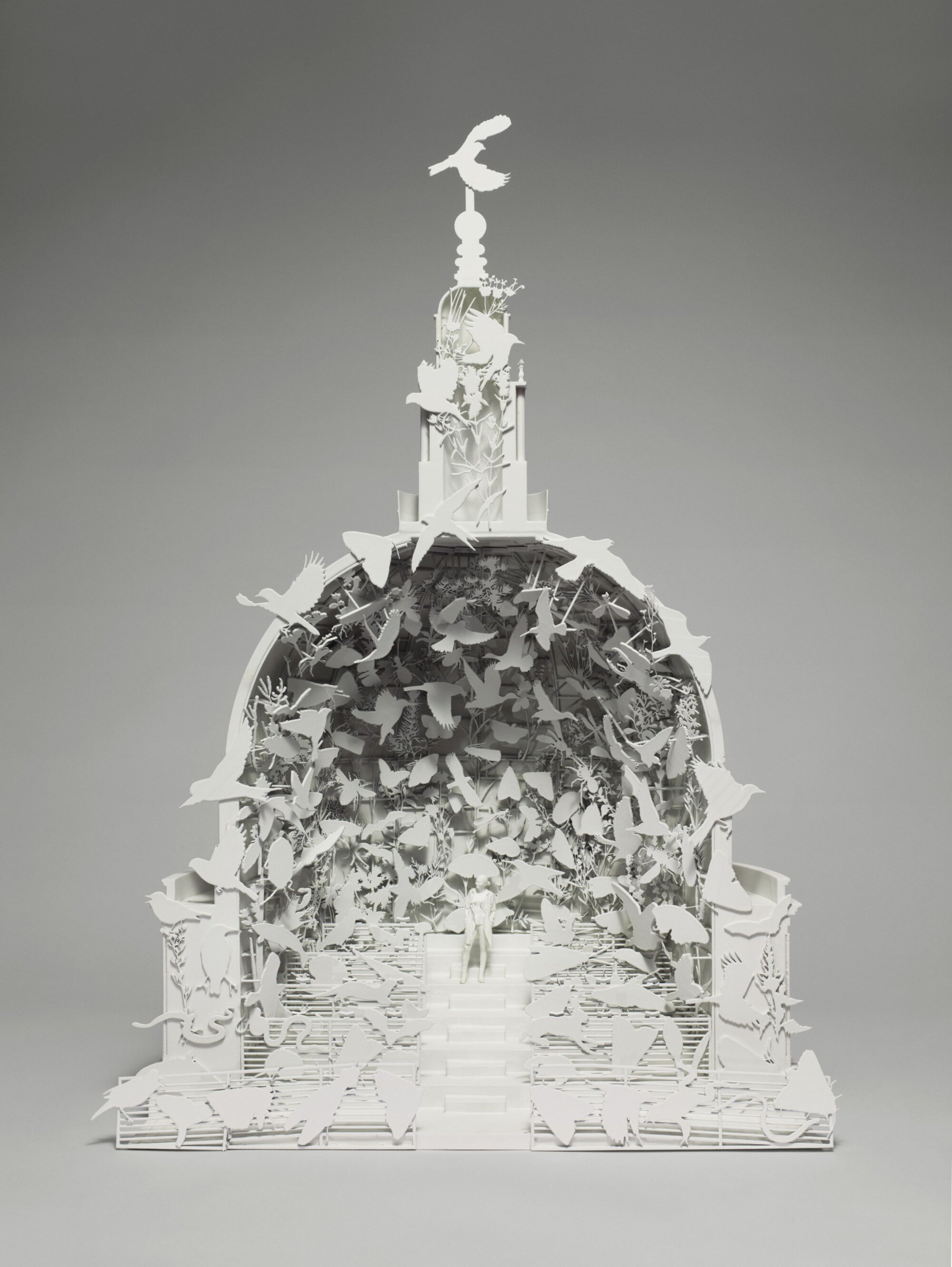 The Wick Culture - Model of ‘Come Home Again’ by Es Devlin, featuring in Es Devlin: Other Worlds at the Design Museum. Photo: Richard Round-Turner © the Design Museum