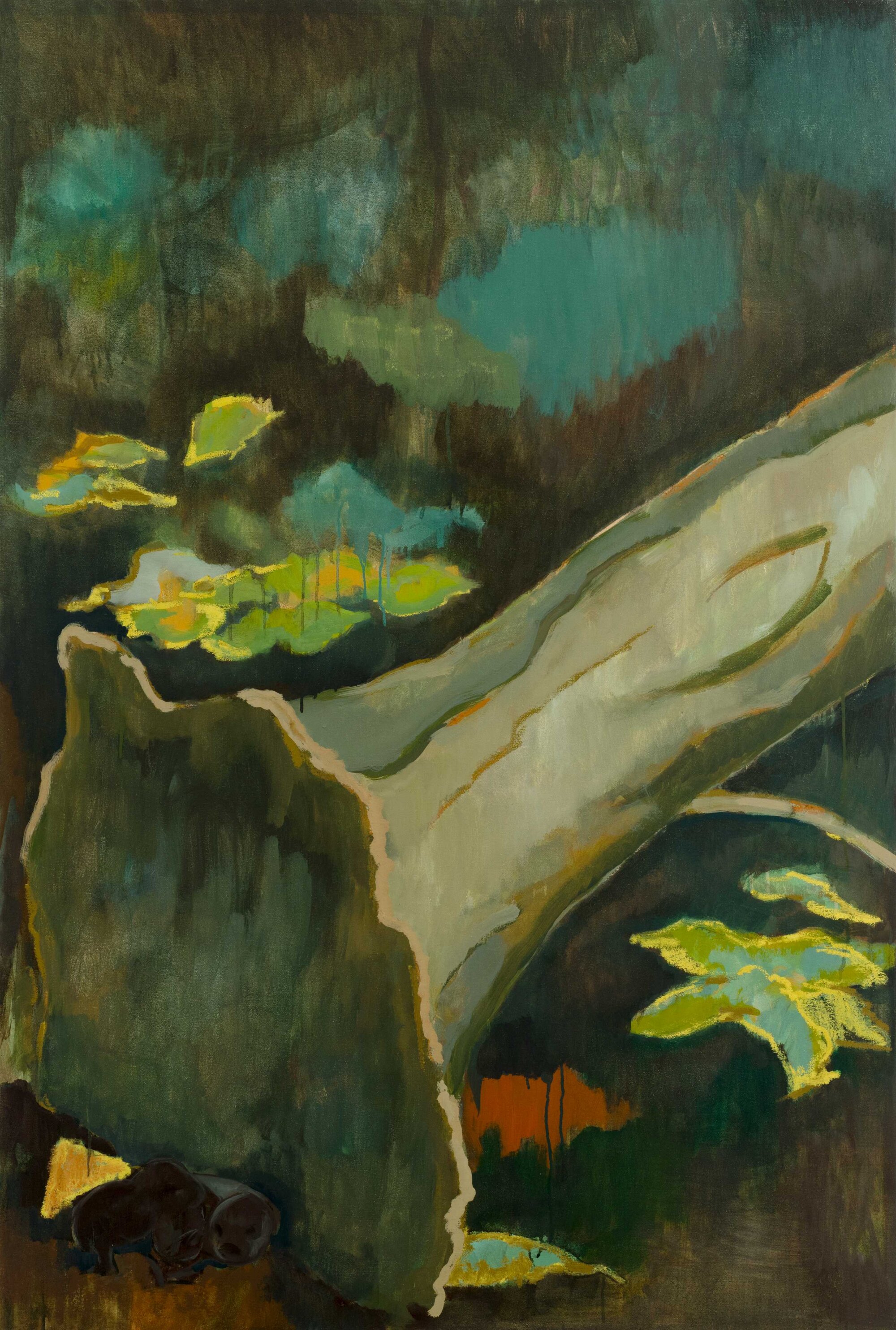 The Wick Culture - Snap, Crackle and Pop, (Warwickshire), 2026, 100 x 150cm, Oil on Canvas